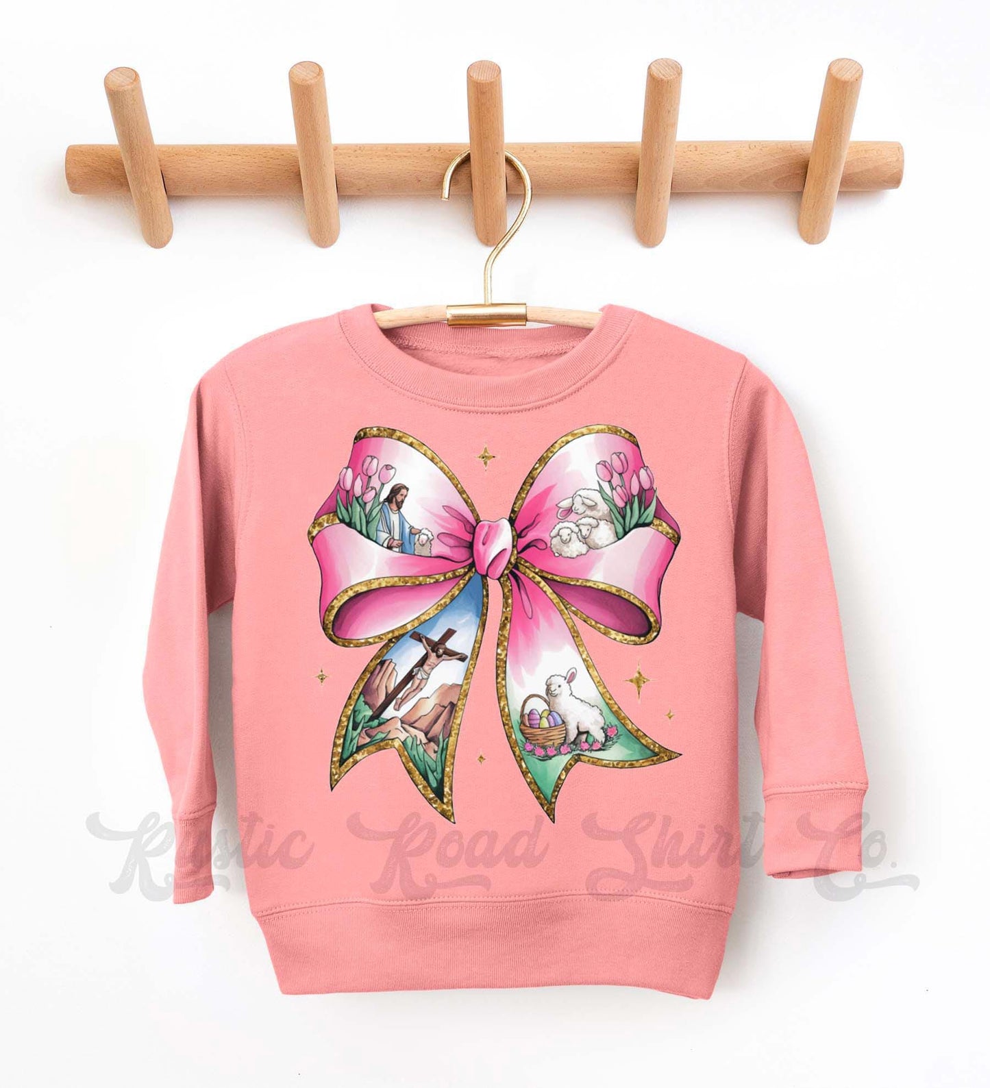 Easter Sweatshirt, Christian Sweatshirt, Toddler Easter Outfit, Easter Basket Gift 52