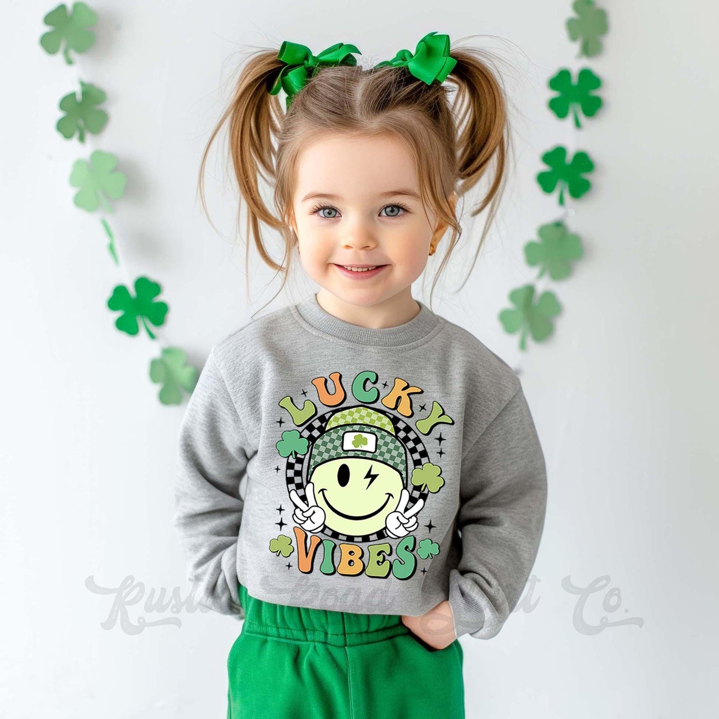 Lucky Sweatshirt, Toddler St Patricks Day Shirt, Girls St Paddys Day Sweatshirt