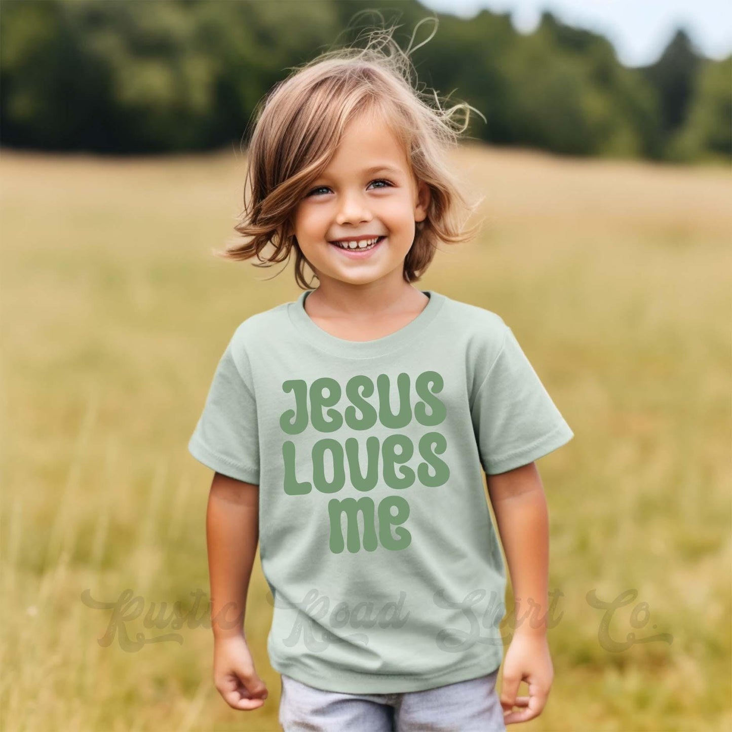 Girls Easter Shirt, Christian Easter Shirt, Jesus Loves Me Shirt, Toddler Easter Outfit, Easter Basket Gift 218
