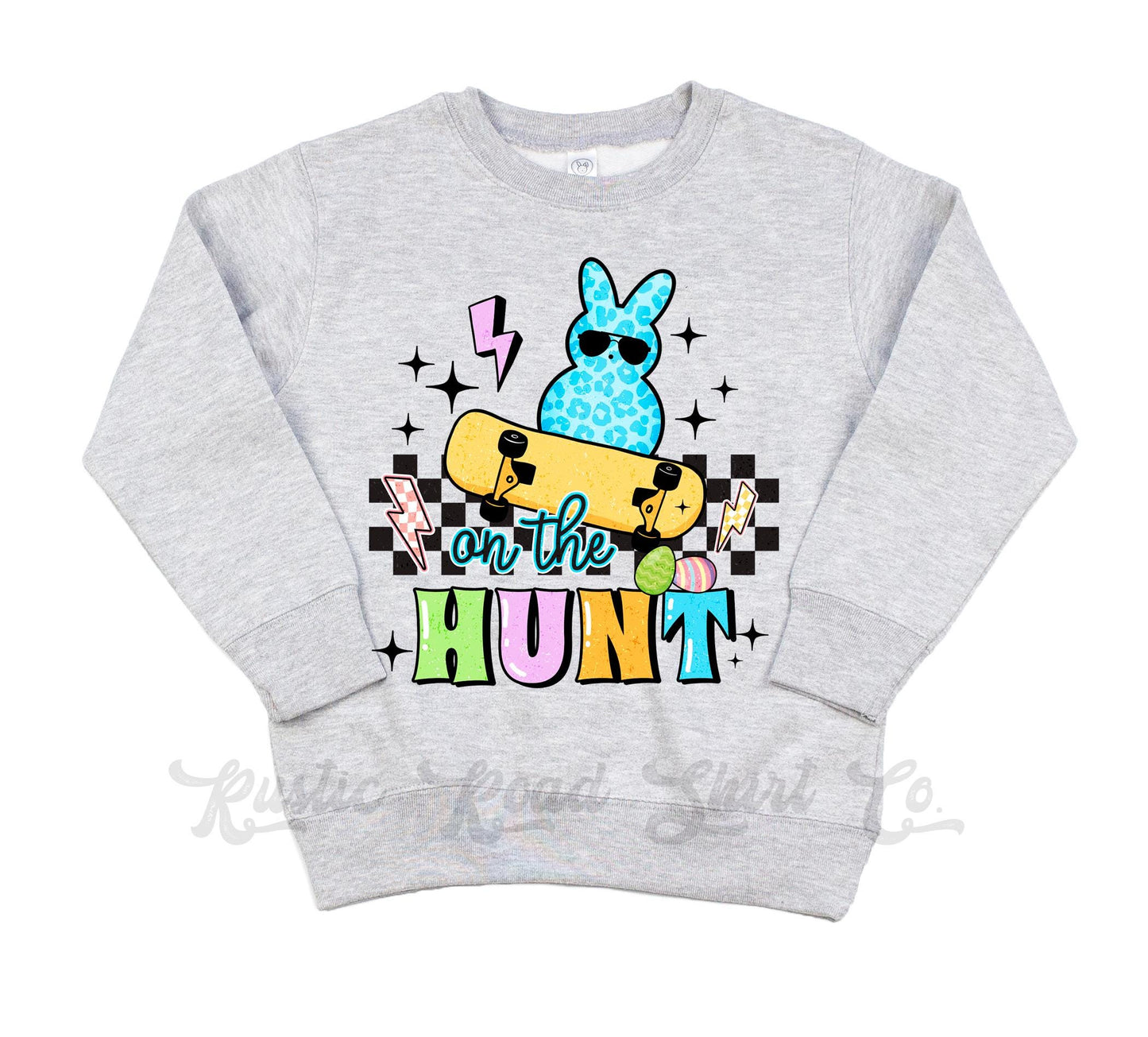 Easter Sweatshirt, Boys Easter Sweater, Toddler Easter Outfit, Easter Basket Gift 45