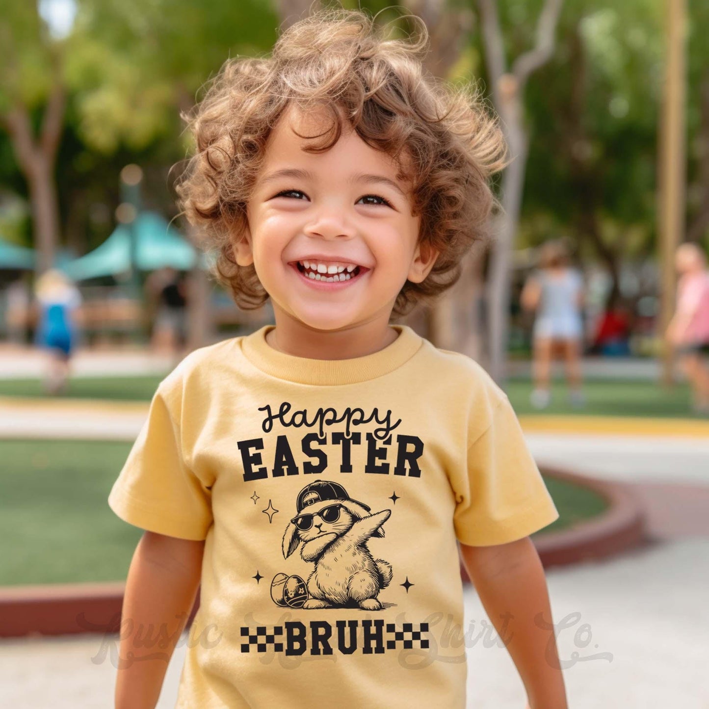 Boys Easter Shirt, Happy Easter Bruh Shirt, Toddler Easter Outfit, Easter Basket Gift 222