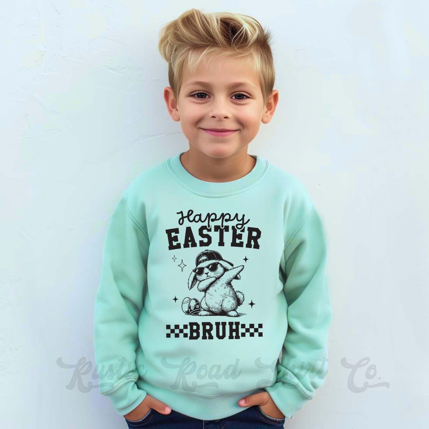 Easter Sweatshirt, Boys Easter Sweater, Toddler Easter Outfit, Easter Basket Gift 42
