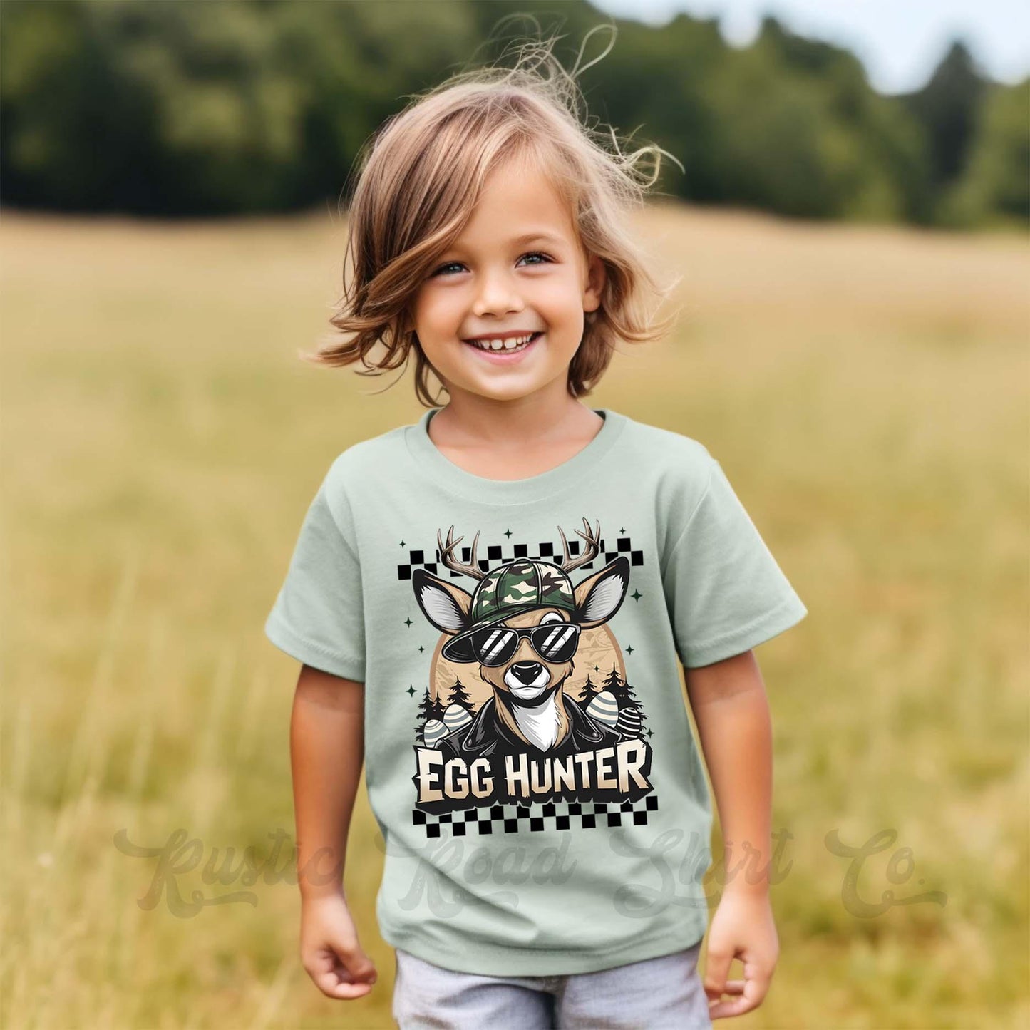 Boys Easter Shirt, Egg Hunter Shirt, Toddler Easter Outfit, Easter Basket Gift 134