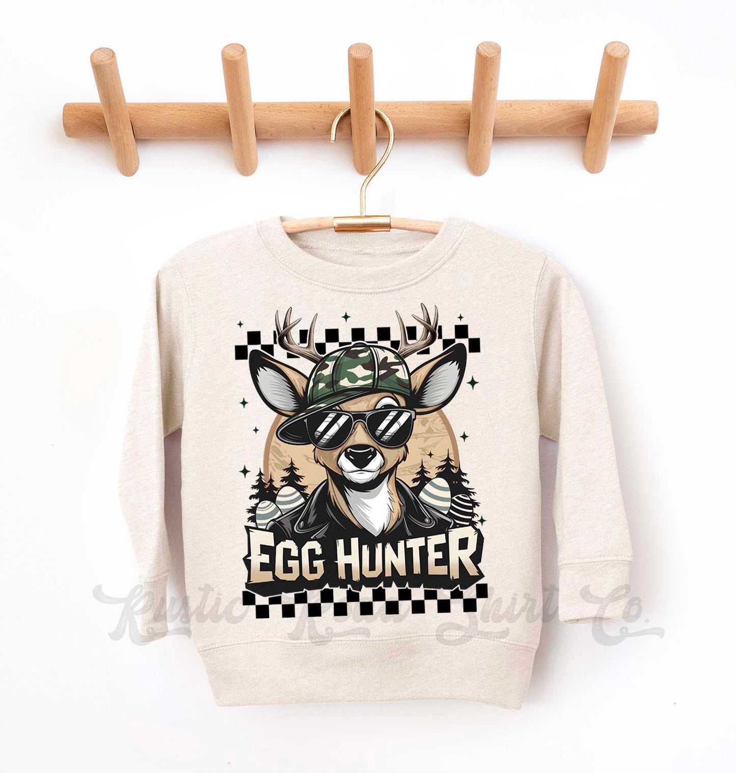 Easter Sweatshirt, Egg Hunter Sweatshirt, Boys Easter Sweater, Toddler Easter Outfit, Easter Basket Gift 57