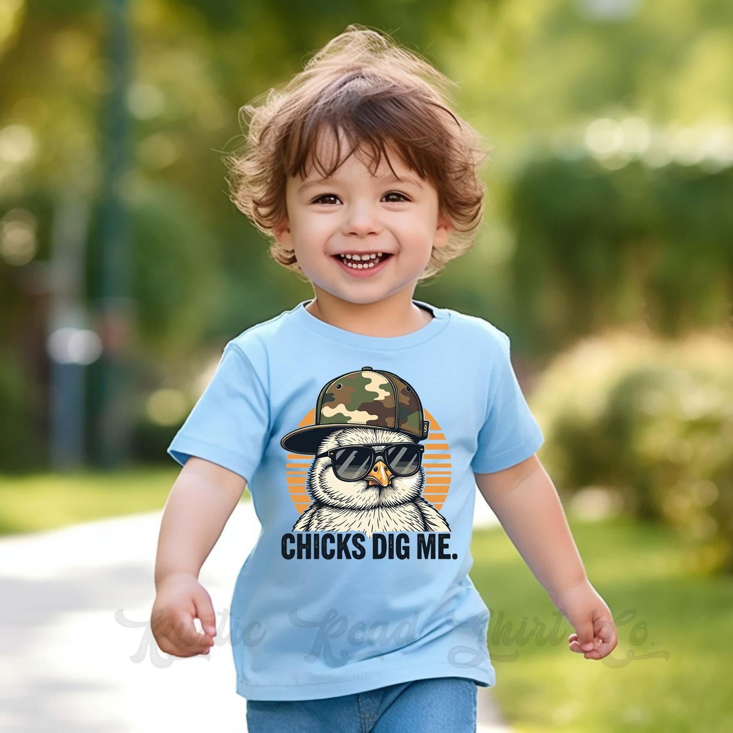Boys Easter Shirt, Chicks Dig Me Shirt, Toddler Easter Outfit, Easter Basket Gift 221