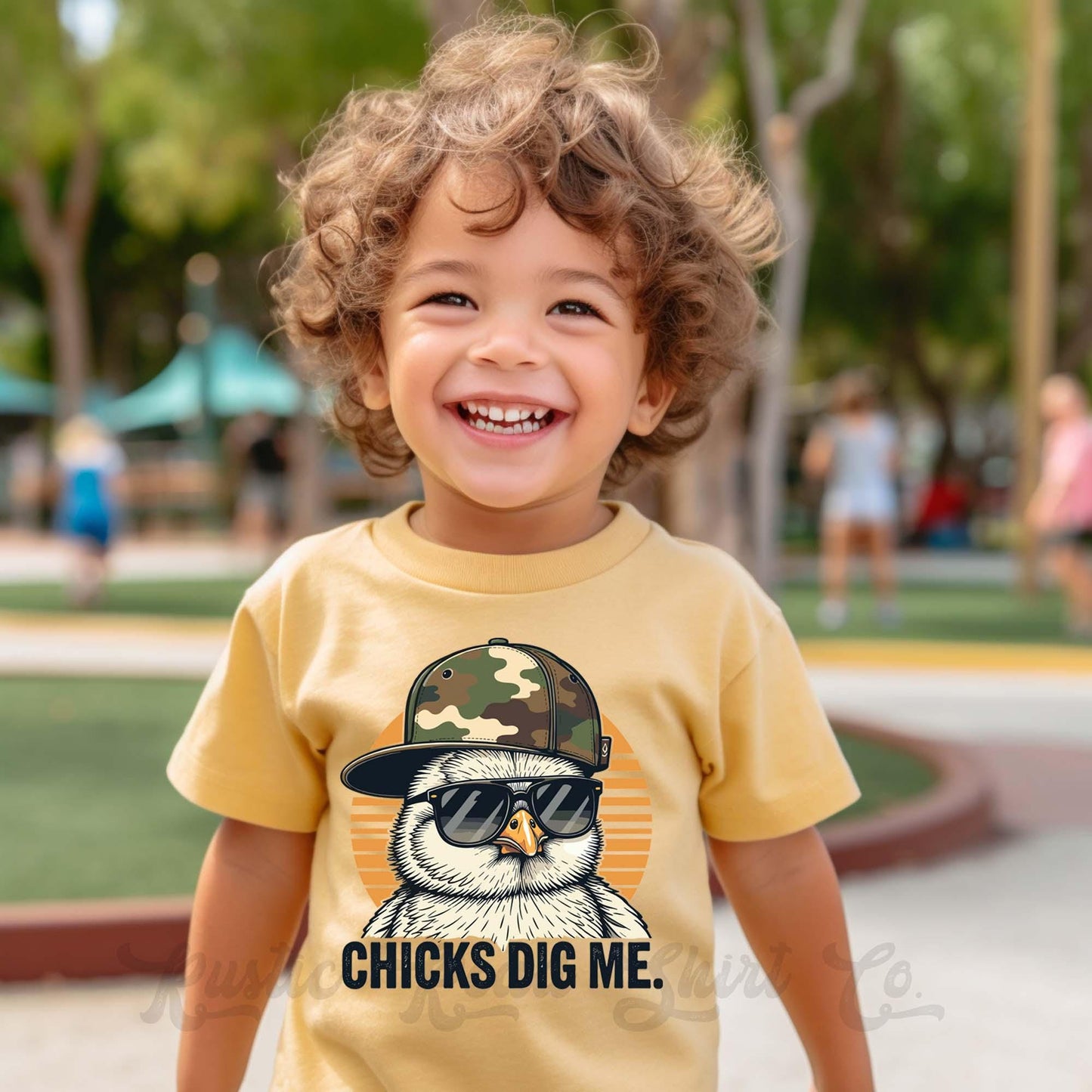 Boys Easter Shirt, Chicks Dig Me Shirt, Toddler Easter Outfit, Easter Basket Gift 221