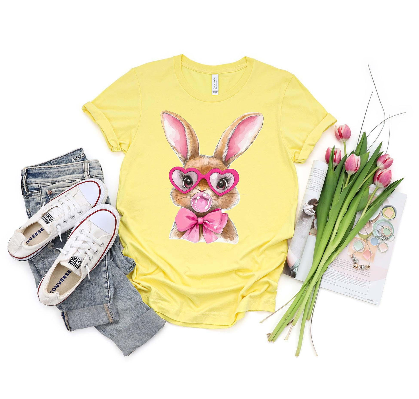 Easter Shirt, Bunny T-Shirt, Women’s Easter Shirt, Easter Teacher Shirt, Family Easter Shirt 19