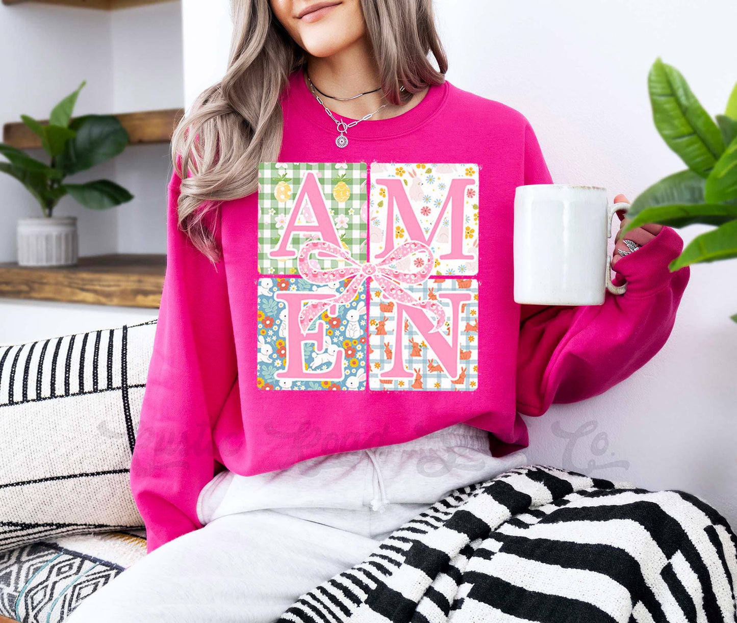 Easter Sweatshirt, Christian Sweatshirt, Women’s Easter Sweater, Easter Teacher Sweatshirt, 169