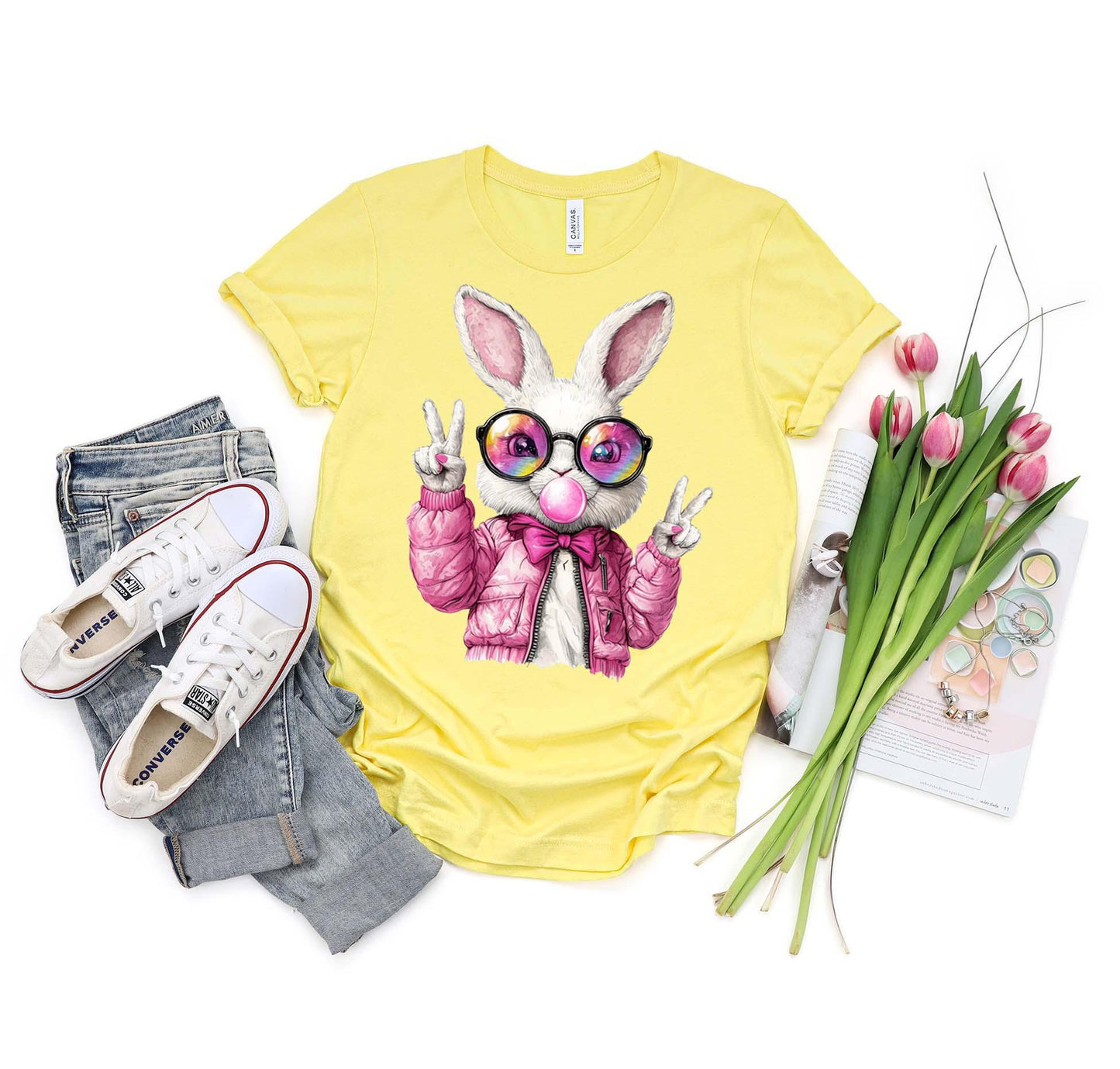 Easter Shirt, Easter Bunny T-Shirt, Women’s Easter Shirt, Easter Teacher Shirt, Family Easter Shirt 37