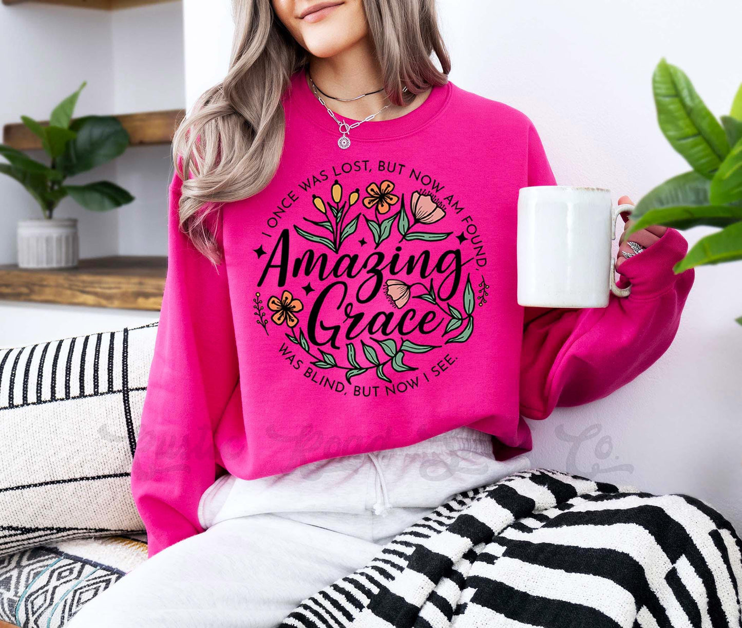 Easter Sweatshirt, Amazing Grace Sweatshirt, Women’s Easter Sweater, Easter Teacher Sweatshirt, 237