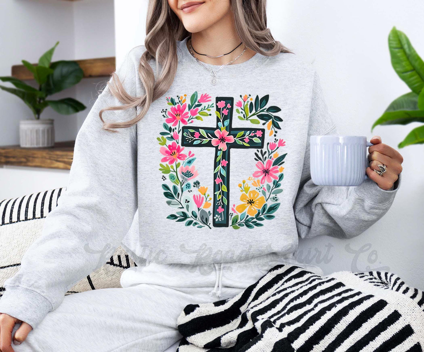 Easter Sweatshirt, Christian Sweatshirt, Women’s Easter Sweater, Easter Teacher Sweatshirt, 168