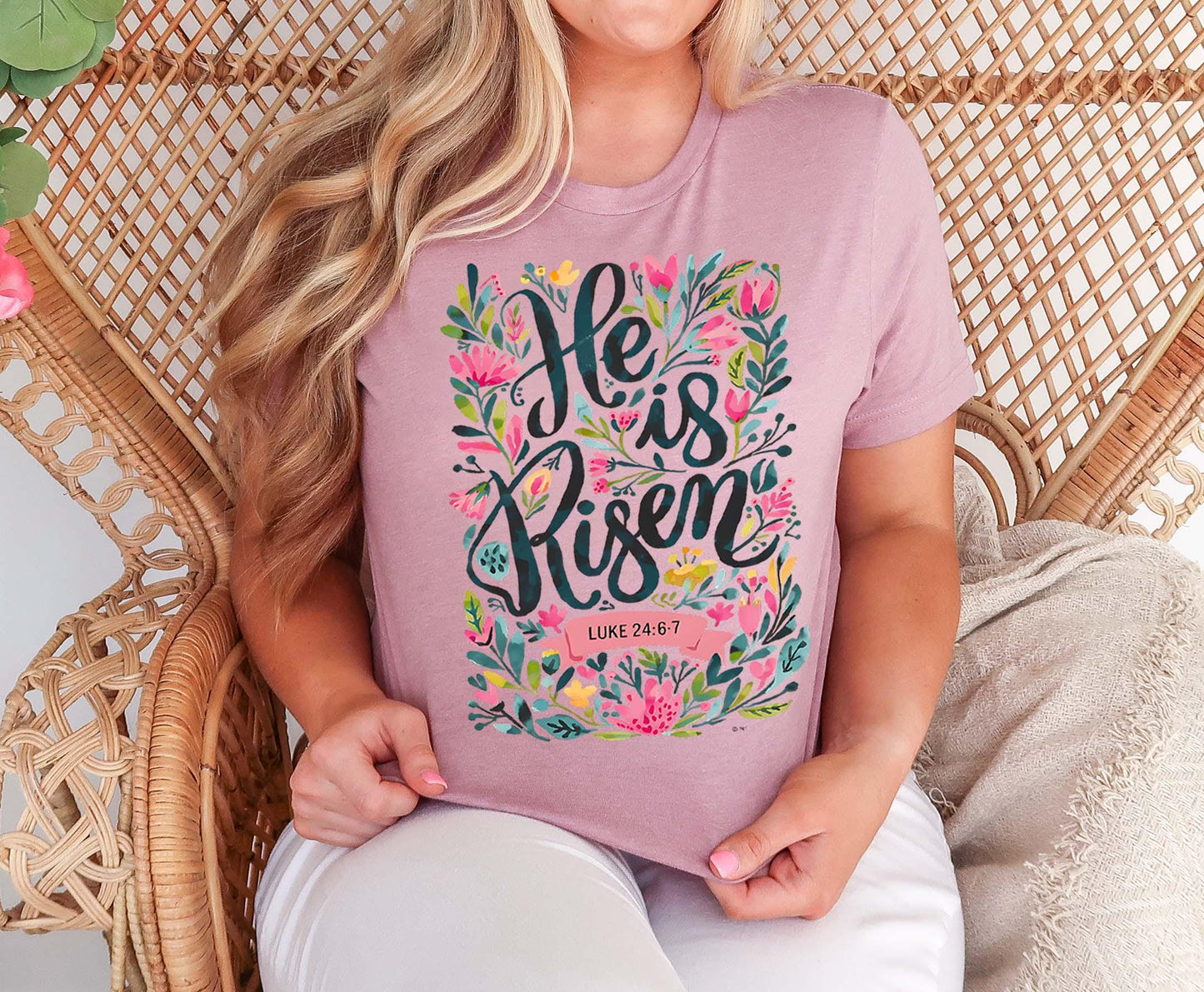 Easter Shirt, He is Risen T-Shirt, Women’s Easter Shirt, Easter Teacher Shirt, Family Easter Shirt 112