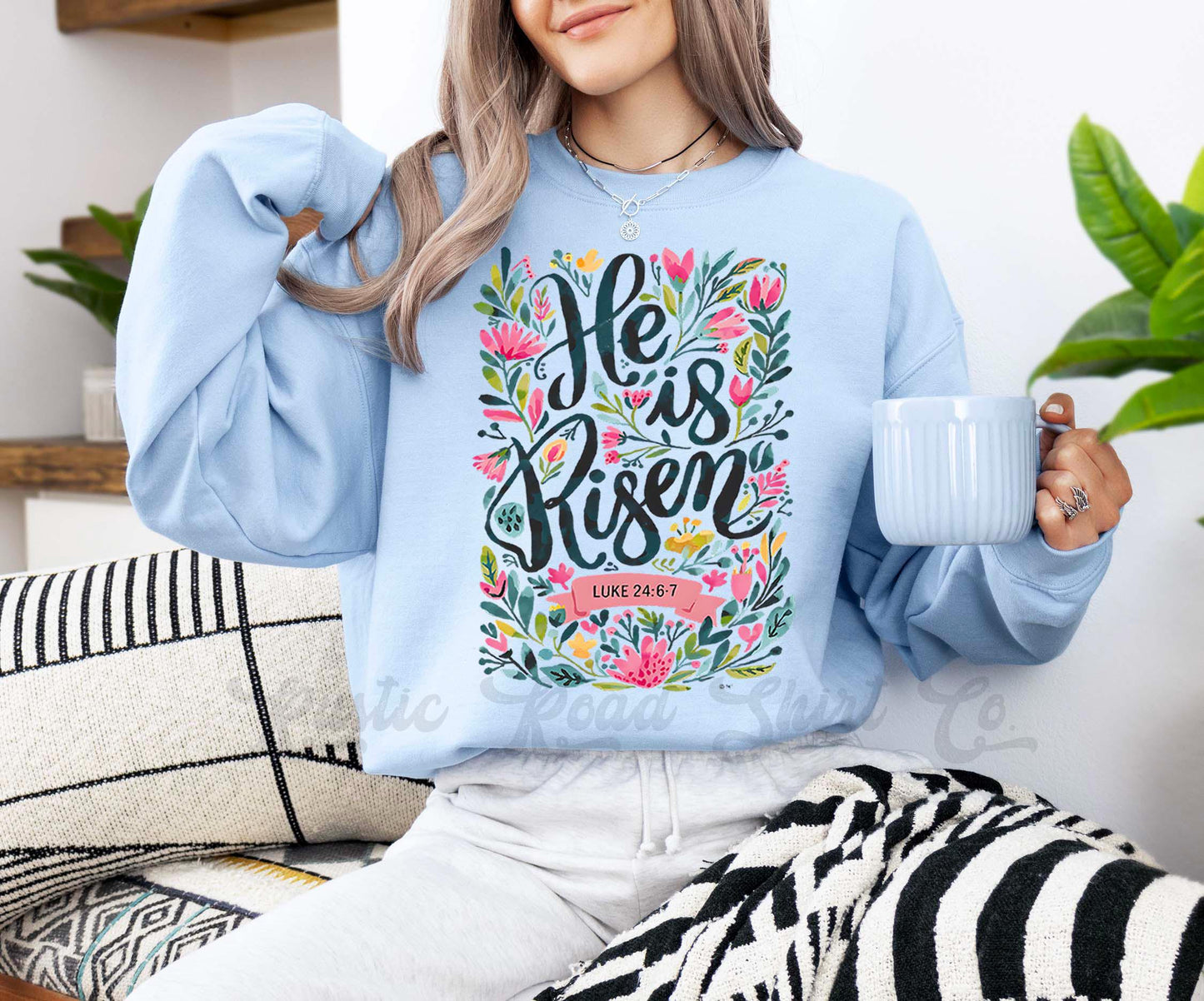 Easter Sweatshirt, Christian Sweatshirt, Women’s Easter Sweater, Easter Teacher Sweatshirt, 167