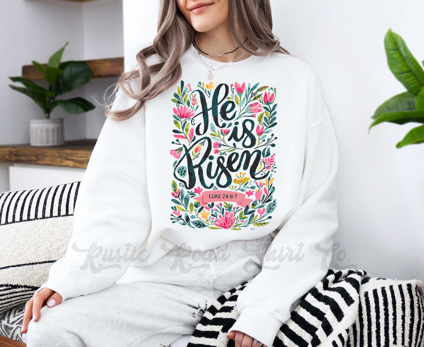 Easter Sweatshirt, Christian Sweatshirt, Women’s Easter Sweater, Easter Teacher Sweatshirt, 167