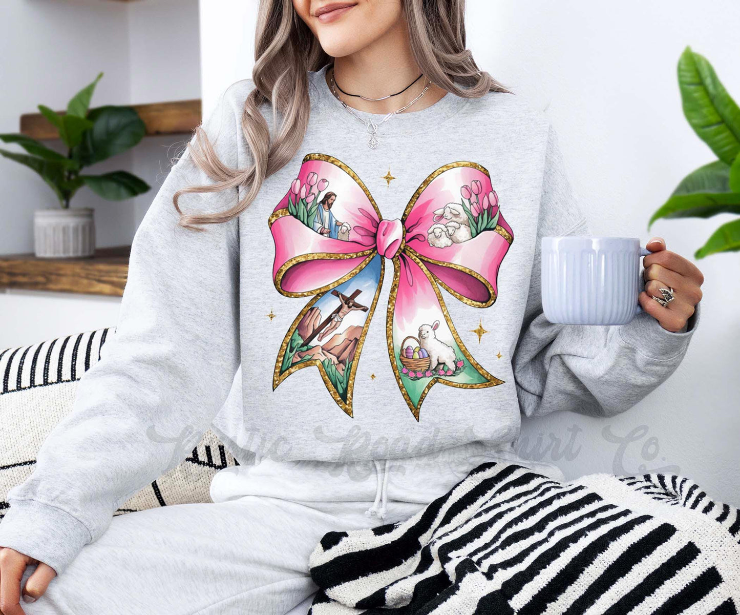 Easter Sweatshirt, Christian Sweatshirt, Women’s Easter Sweater, Easter Teacher Sweatshirt, 166