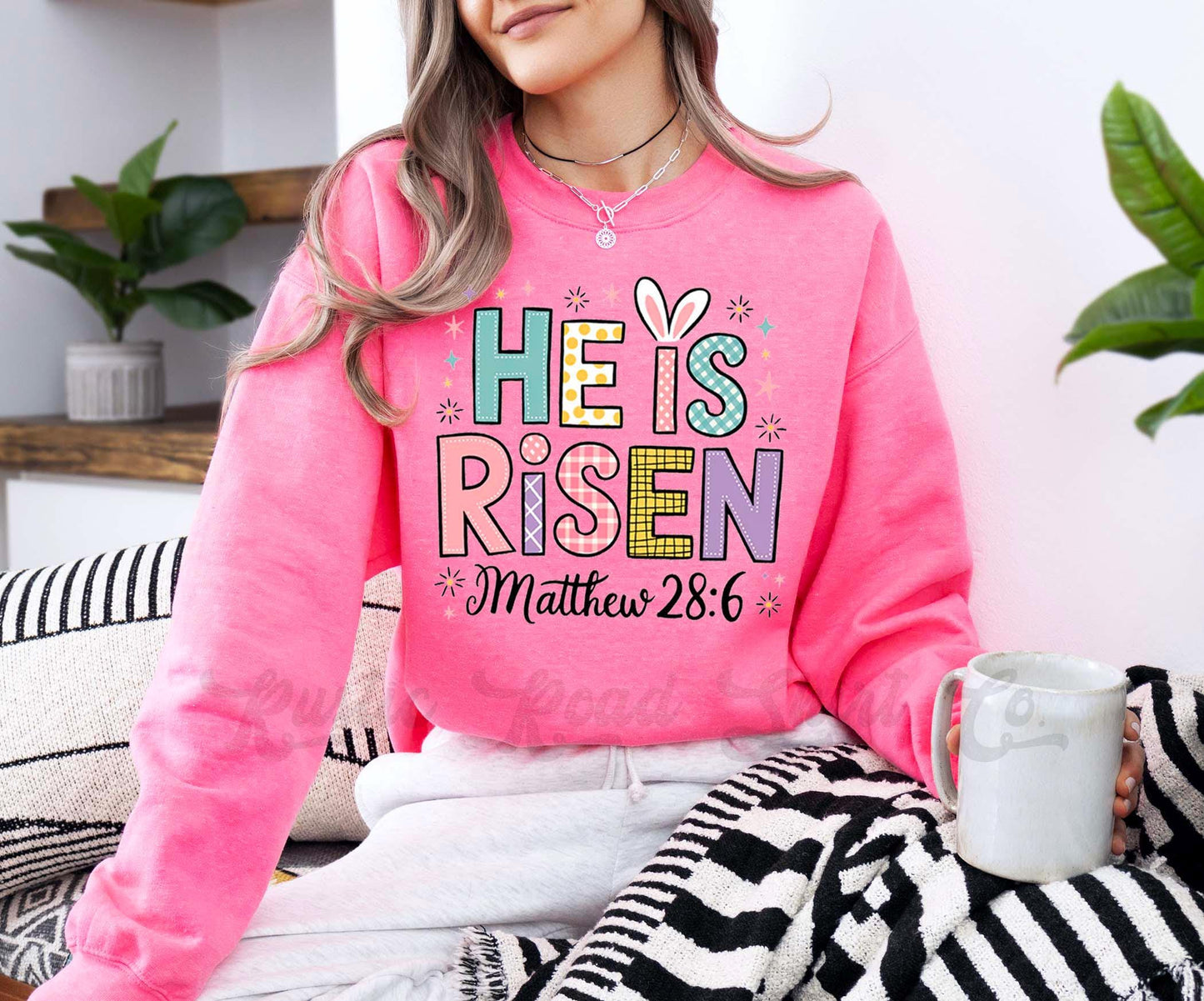 Easter Sweatshirt, Christian Sweatshirt, Women’s Easter Sweater, Easter Teacher Sweatshirt, 164