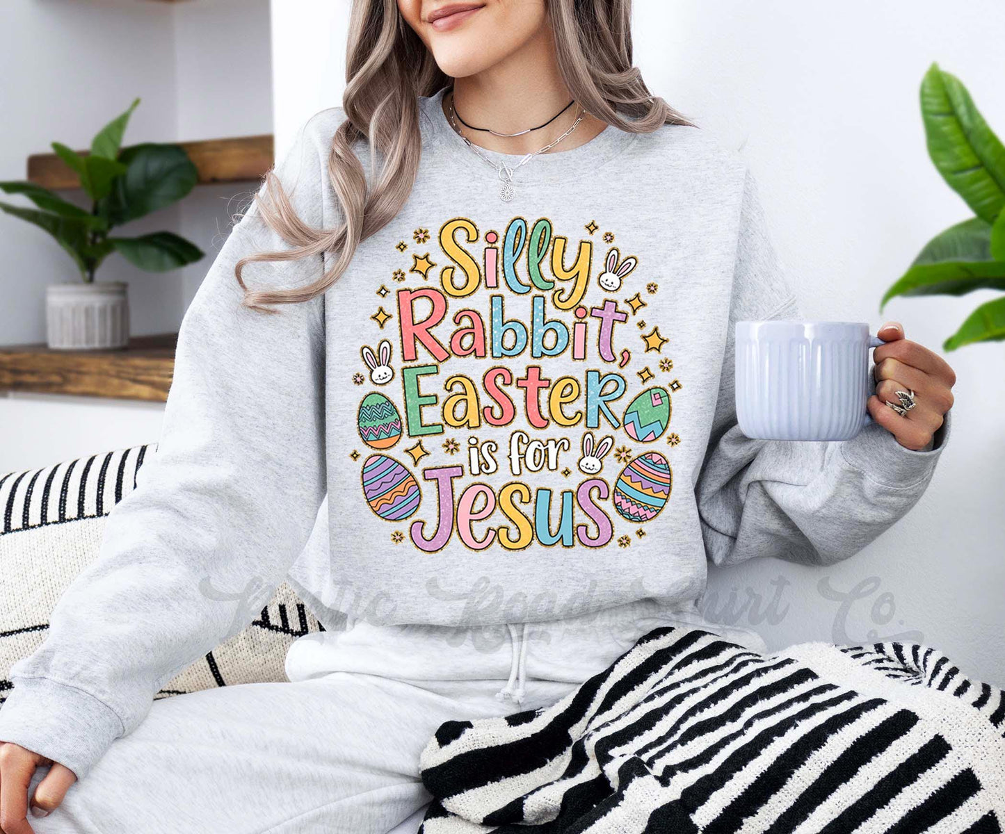 Easter Sweatshirt, Christian Sweatshirt, Women’s Easter Sweater, Easter Teacher Sweatshirt, 163
