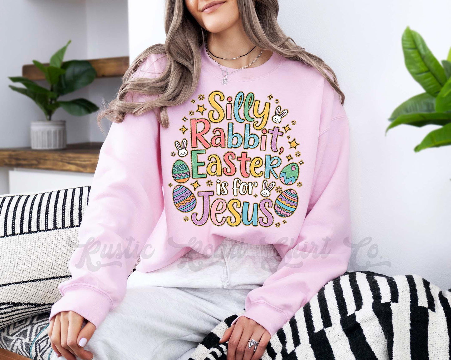 Easter Sweatshirt, Christian Sweatshirt, Women’s Easter Sweater, Easter Teacher Sweatshirt, 163