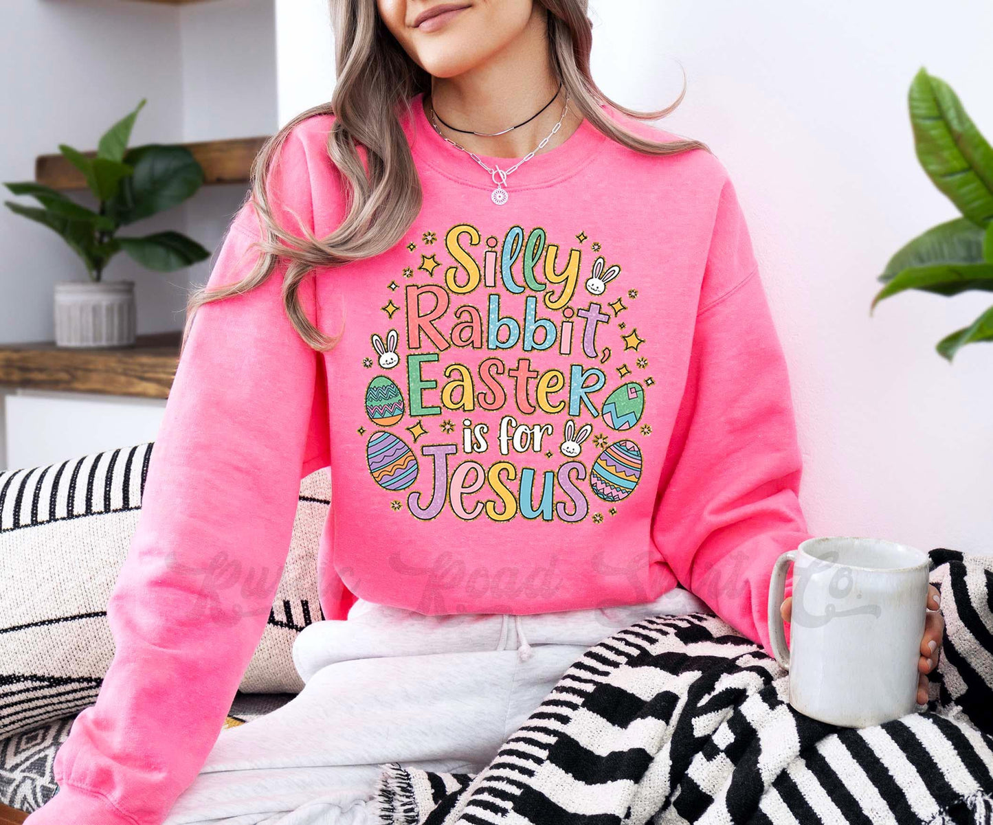 Easter Sweatshirt, Christian Sweatshirt, Women’s Easter Sweater, Easter Teacher Sweatshirt, 163