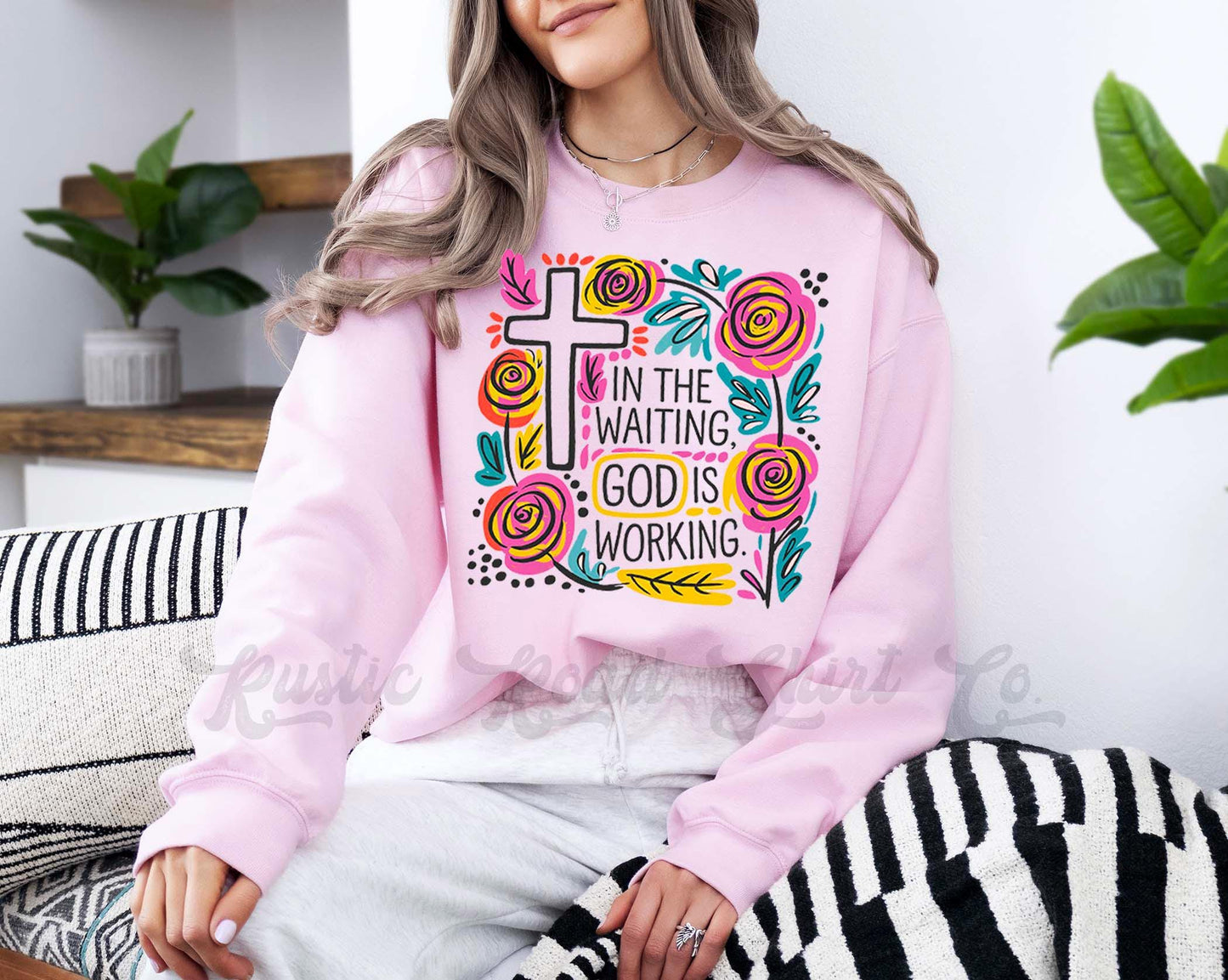 Easter Sweatshirt, Christian Sweatshirt, Women’s Easter Sweater, Easter Teacher Sweatshirt, 161