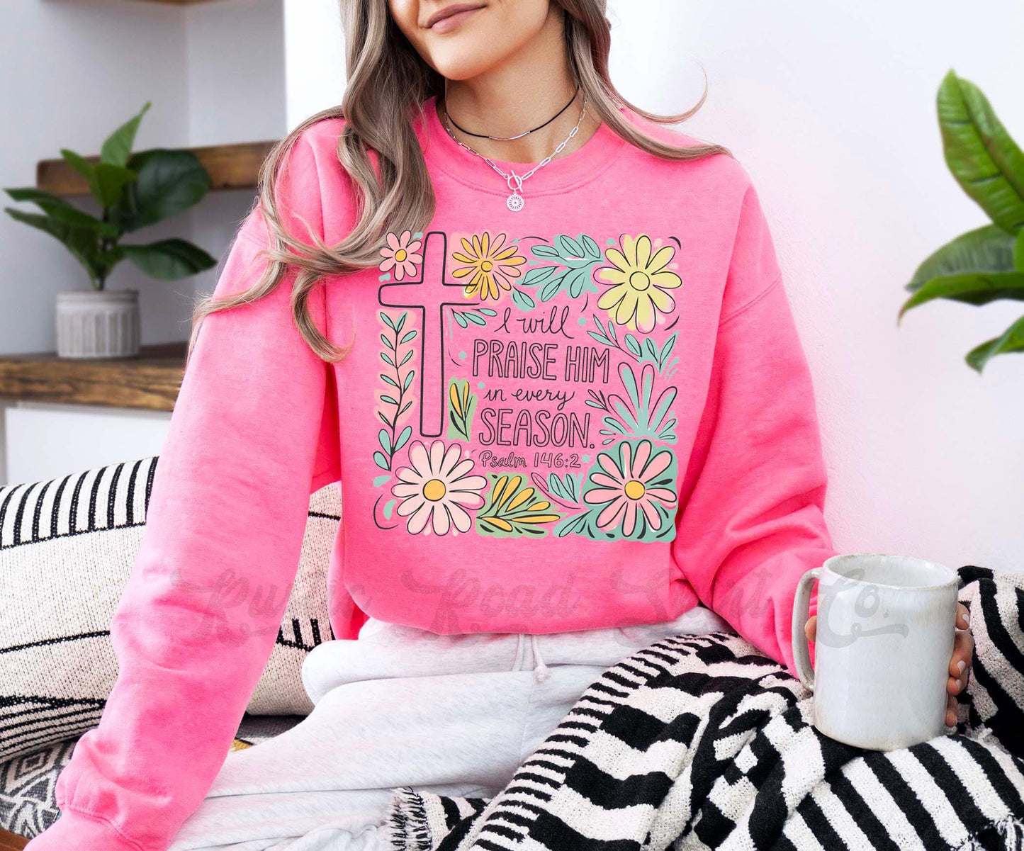 Easter Sweatshirt, Christian Sweatshirt, Women’s Easter Sweater, Easter Teacher Sweatshirt, 160