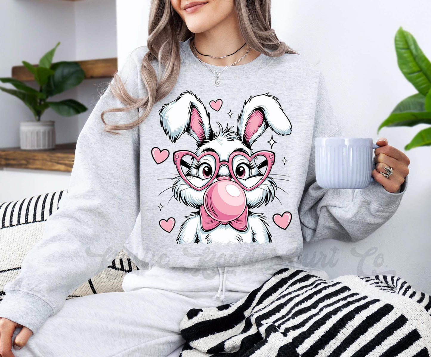 Easter Sweatshirt, Easter Bunny Sweatshirt, Women’s Easter Sweater, Easter Teacher Sweatshirt, 173