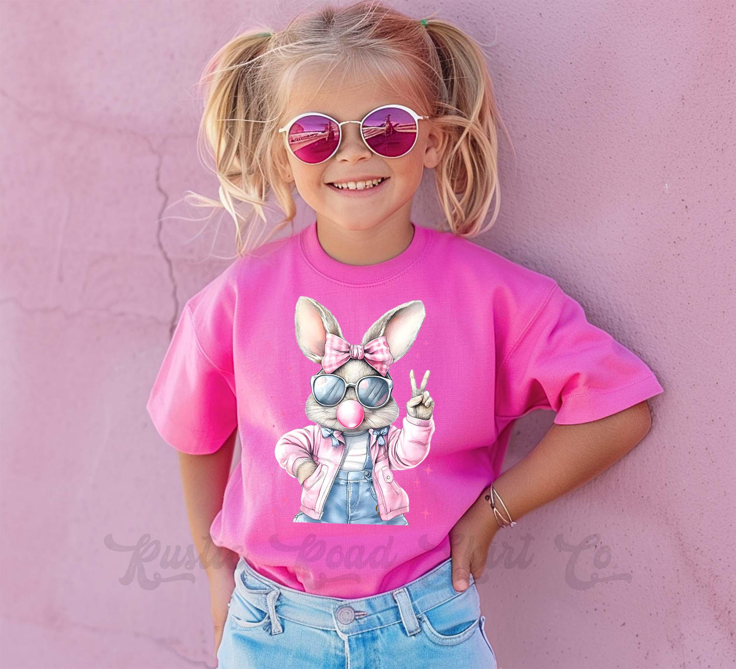 Girls Easter Shirt, Easter Bunny Shirt, Toddler Easter Outfit, Easter Basket Gift 200