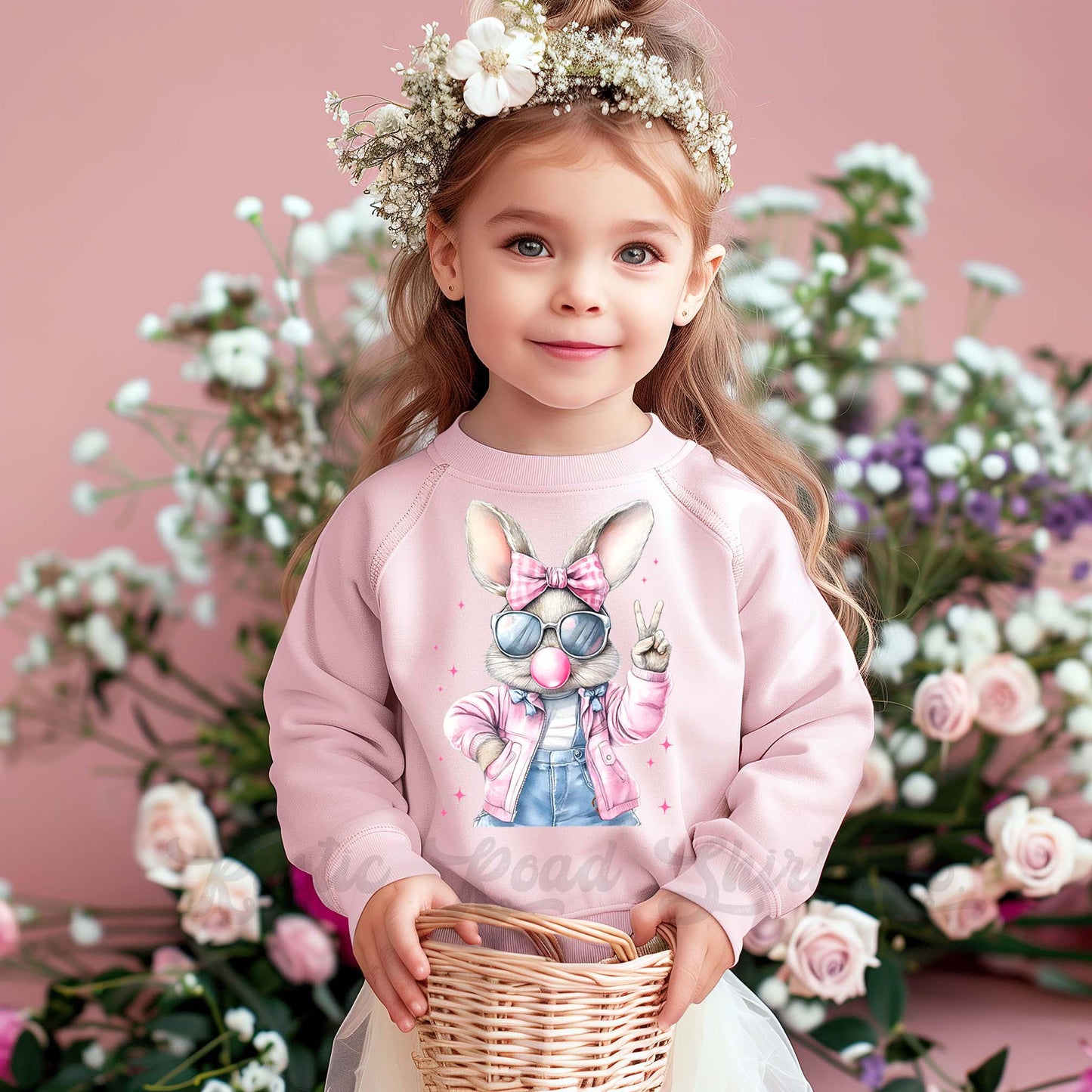 Easter Sweatshirt, Bunny Sweatshirt, Toddler Easter Outfit, Girls Easter Shirt, Boys Easter Shirt, Easter Basket Gift 51