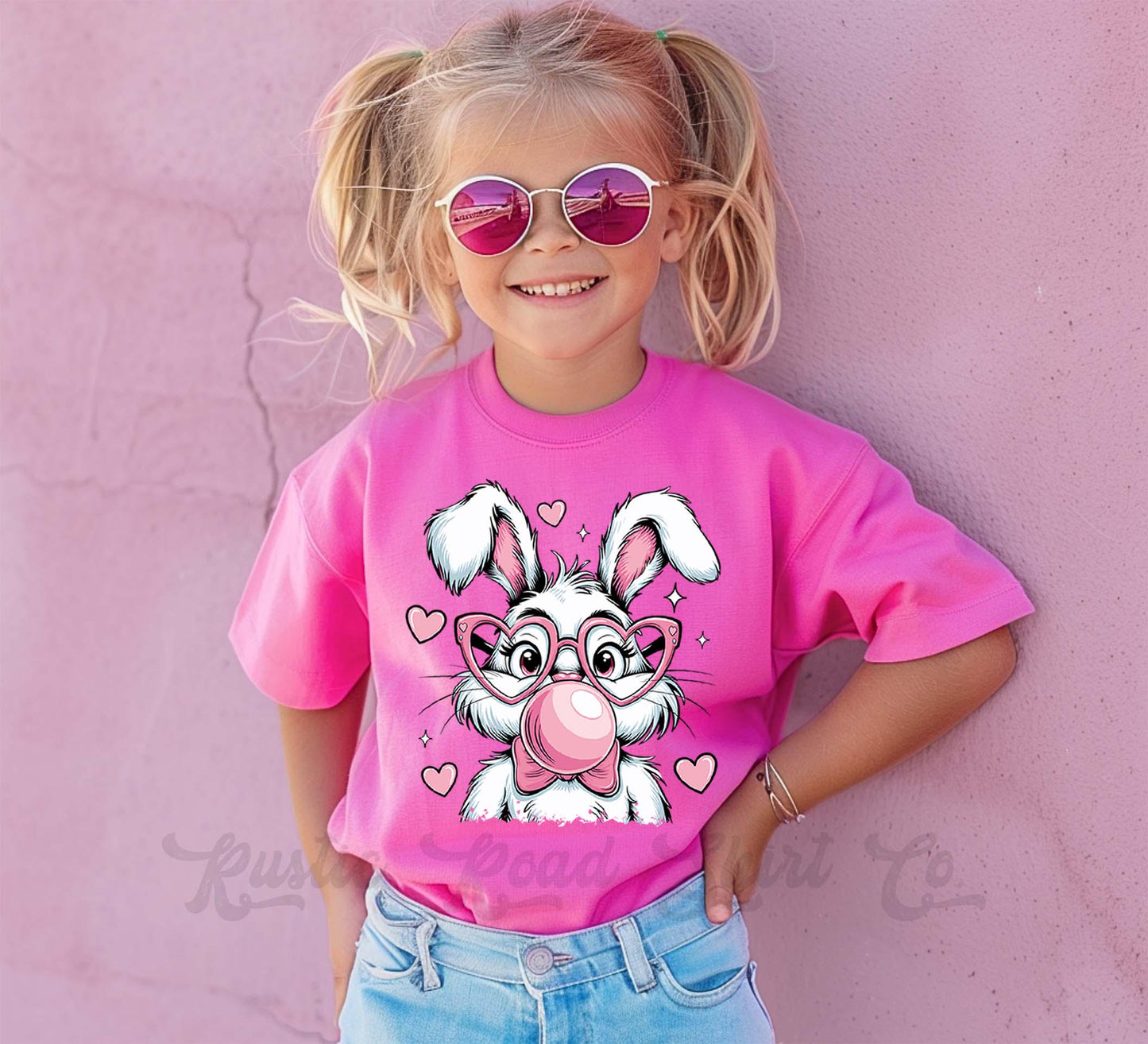 Girls Easter Shirt, Easter Bunny Shirt, Toddler Easter Outfit, Easter Basket Gift 199