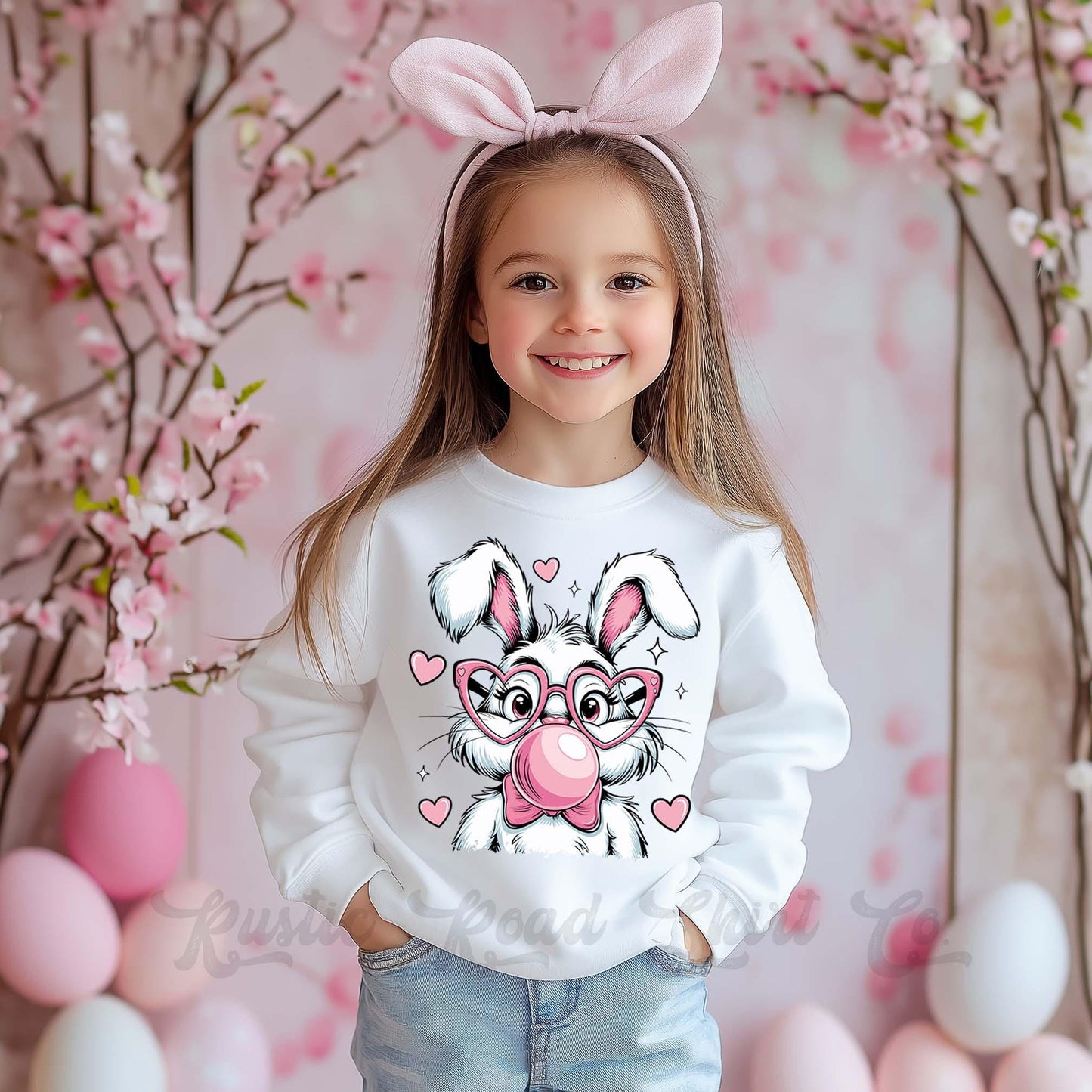 Easter Sweatshirt, Girls Easter Shirt, Toddler Easter Outfit, Easter Basket Gift 125