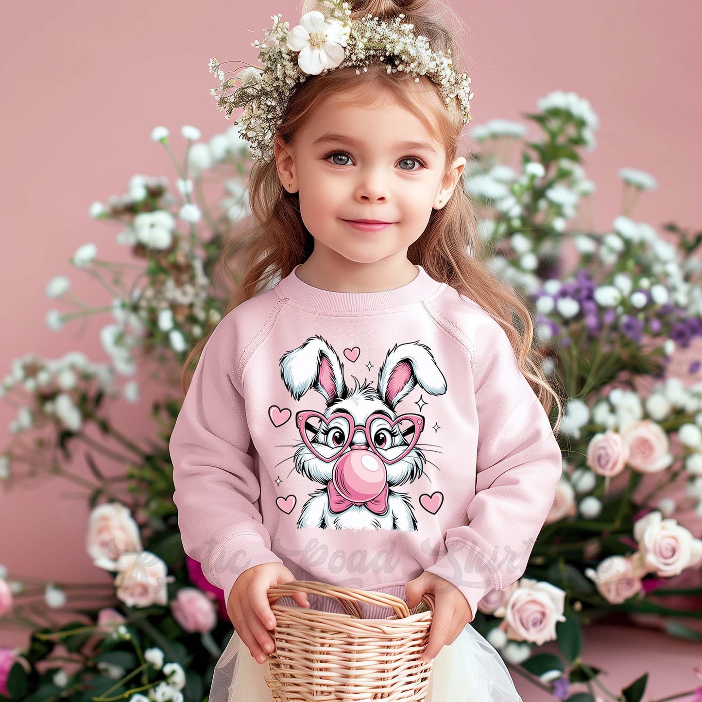 Easter Sweatshirt, Girls Easter Shirt, Toddler Easter Outfit, Easter Basket Gift 125