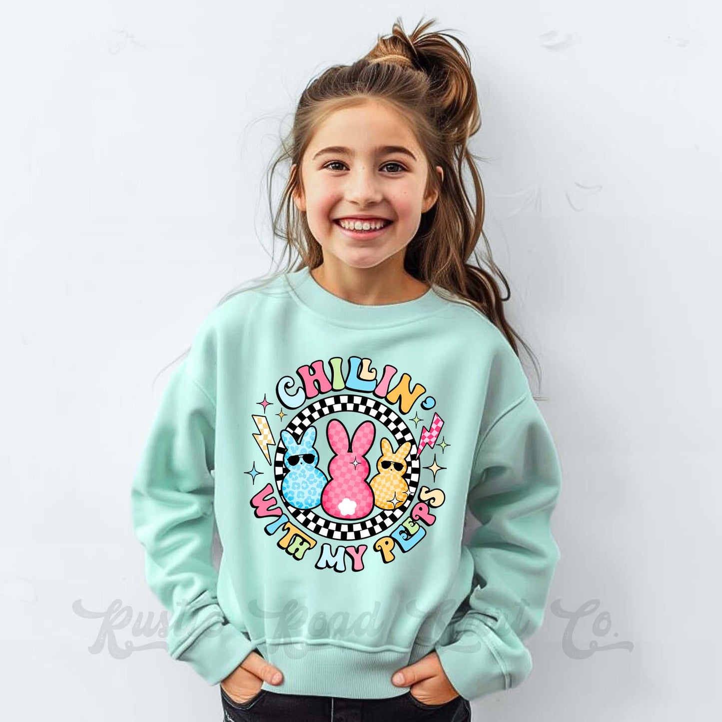 Easter Sweatshirt, Girls Easter Shirt, Boys Easter Sweatshirt, Toddler Easter Outfit, Easter Basket Gift 58