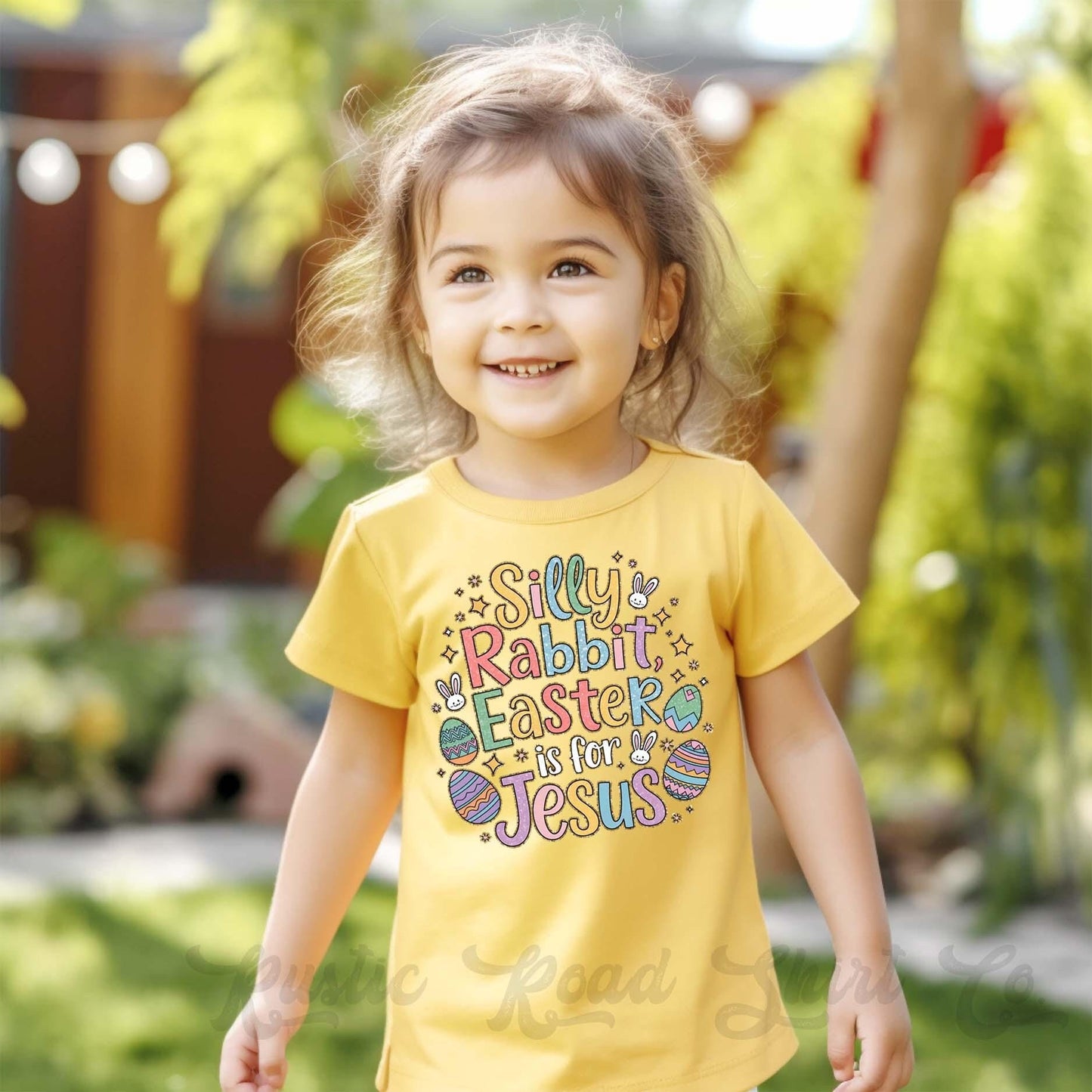 Girls Easter Shirt, Easter is for Jesus Shirt, Toddler Easter Outfit, Easter Basket Gift 201
