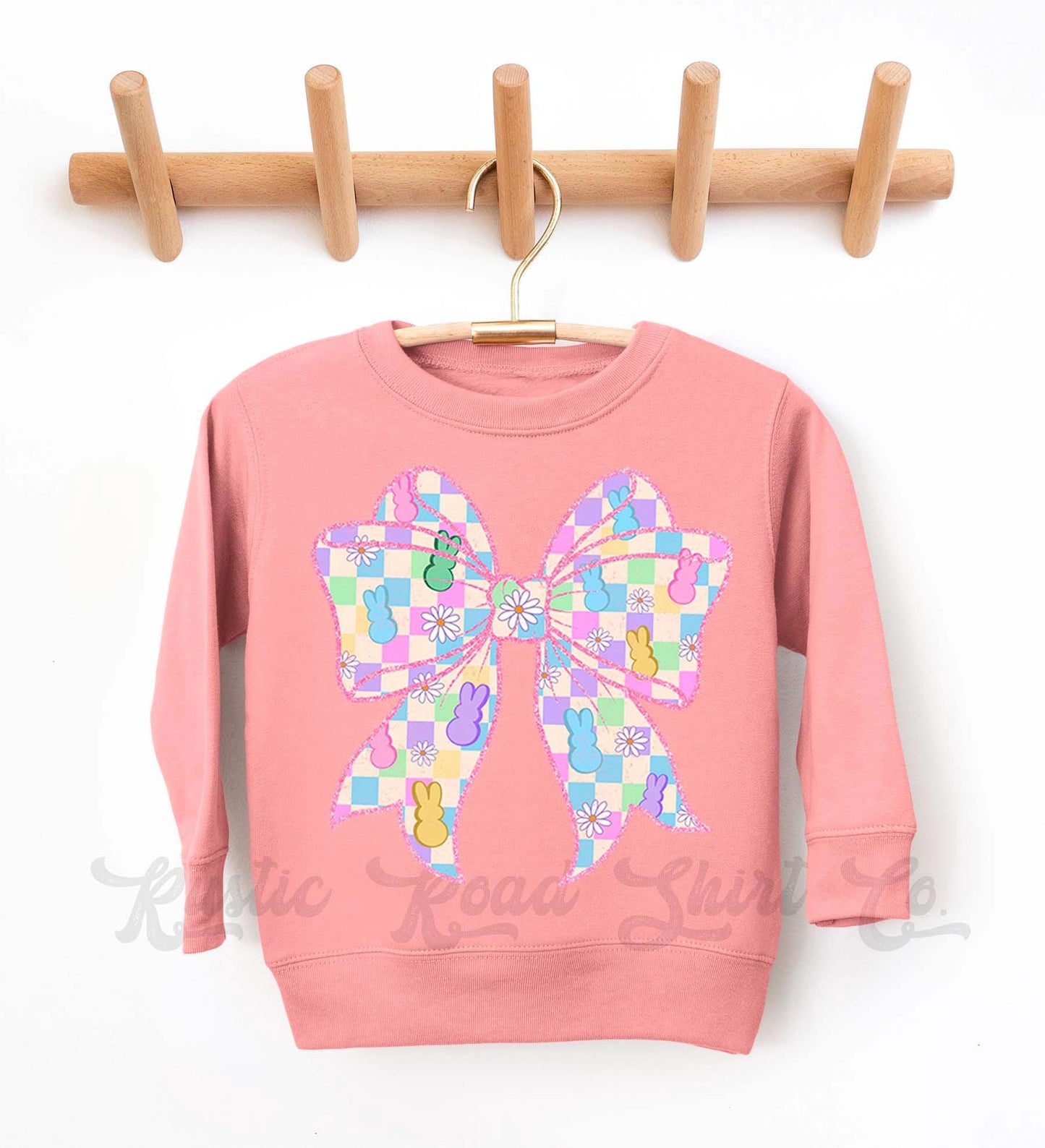 Easter Sweatshirt, Easter Peep Shirt, Toddler Easter Outfit, Easter Basket Gift 53