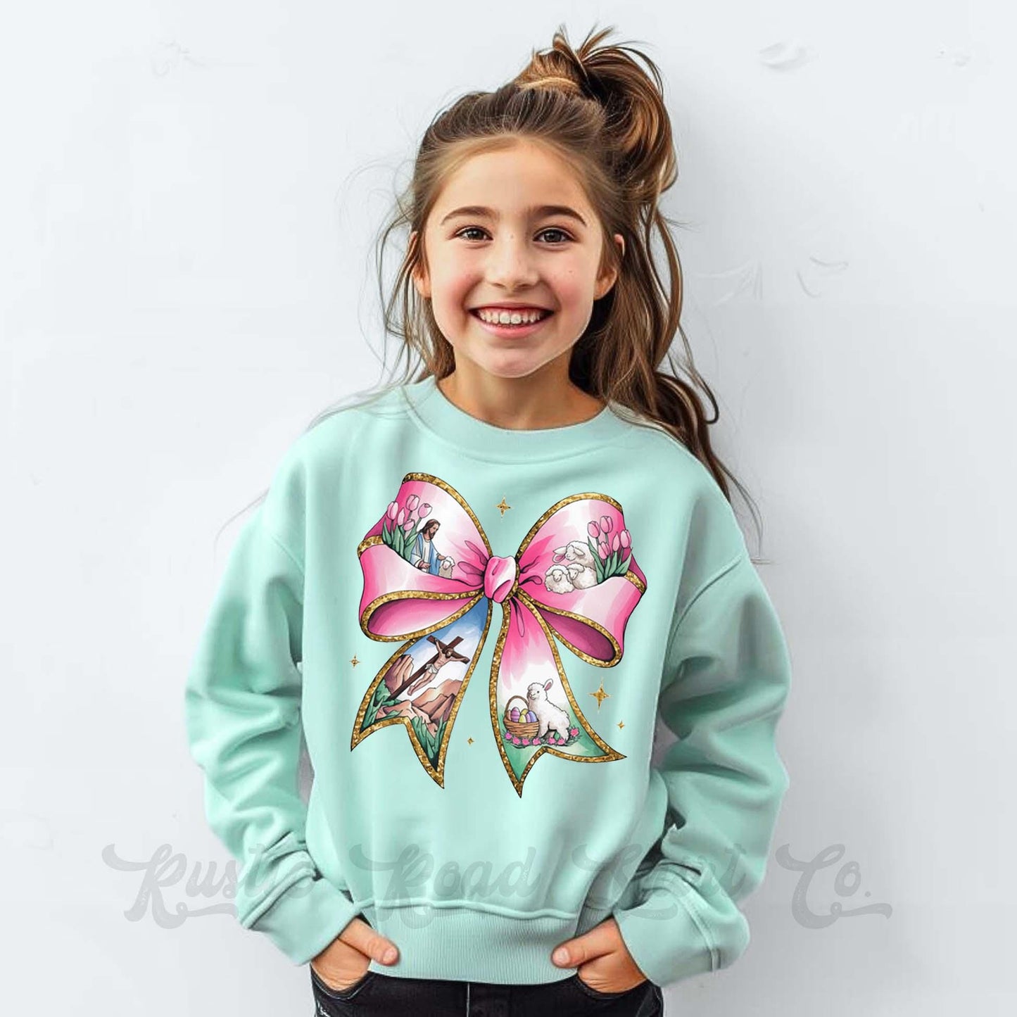 Easter Sweatshirt, Christian Sweatshirt, Toddler Easter Outfit, Easter Basket Gift 52