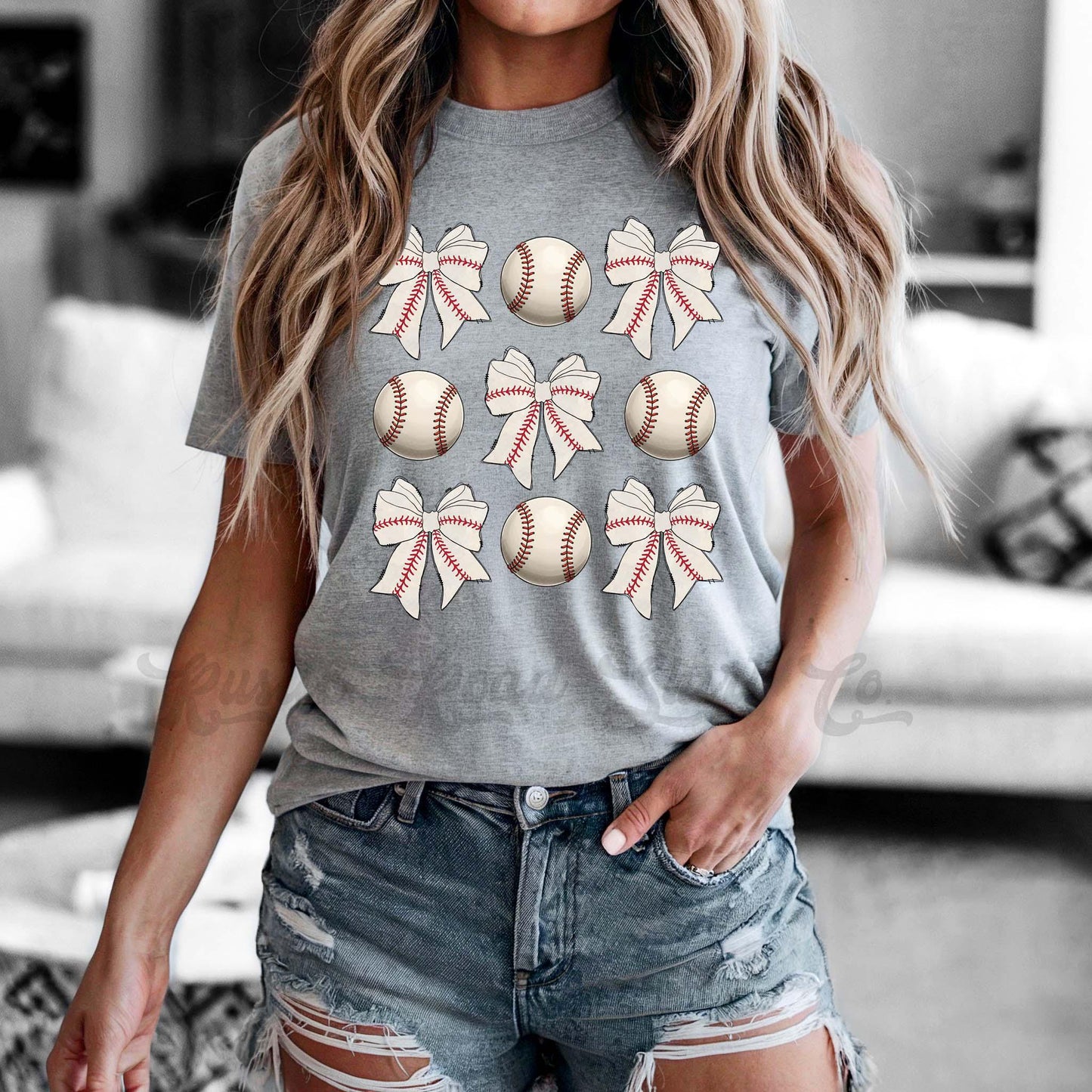 Baseball Mama Shirt, Baseball Bow Shirt, Coquette Baseball Shirt, Bella Canvas Shirt, Baseball Sister Shirt