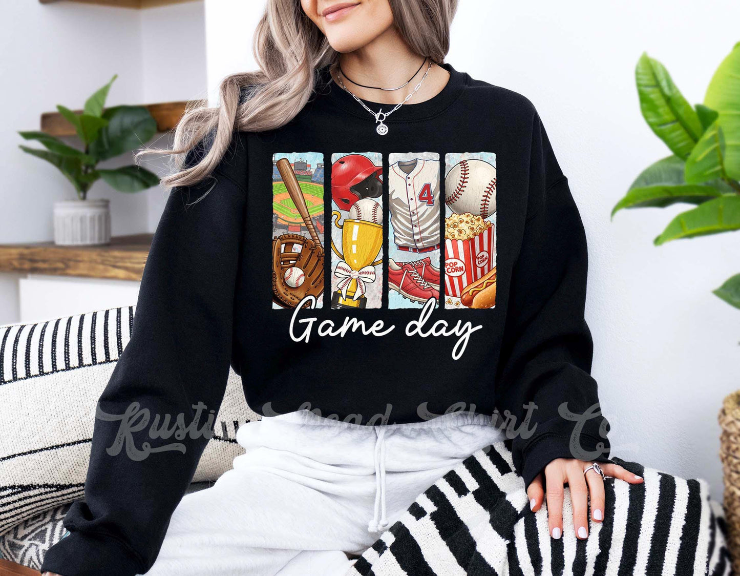 Baseball Mom Sweatshirt, Game Day Sweatshirt, Baseball Mama Sweatshirt, Baseball Sister Sweatshirt