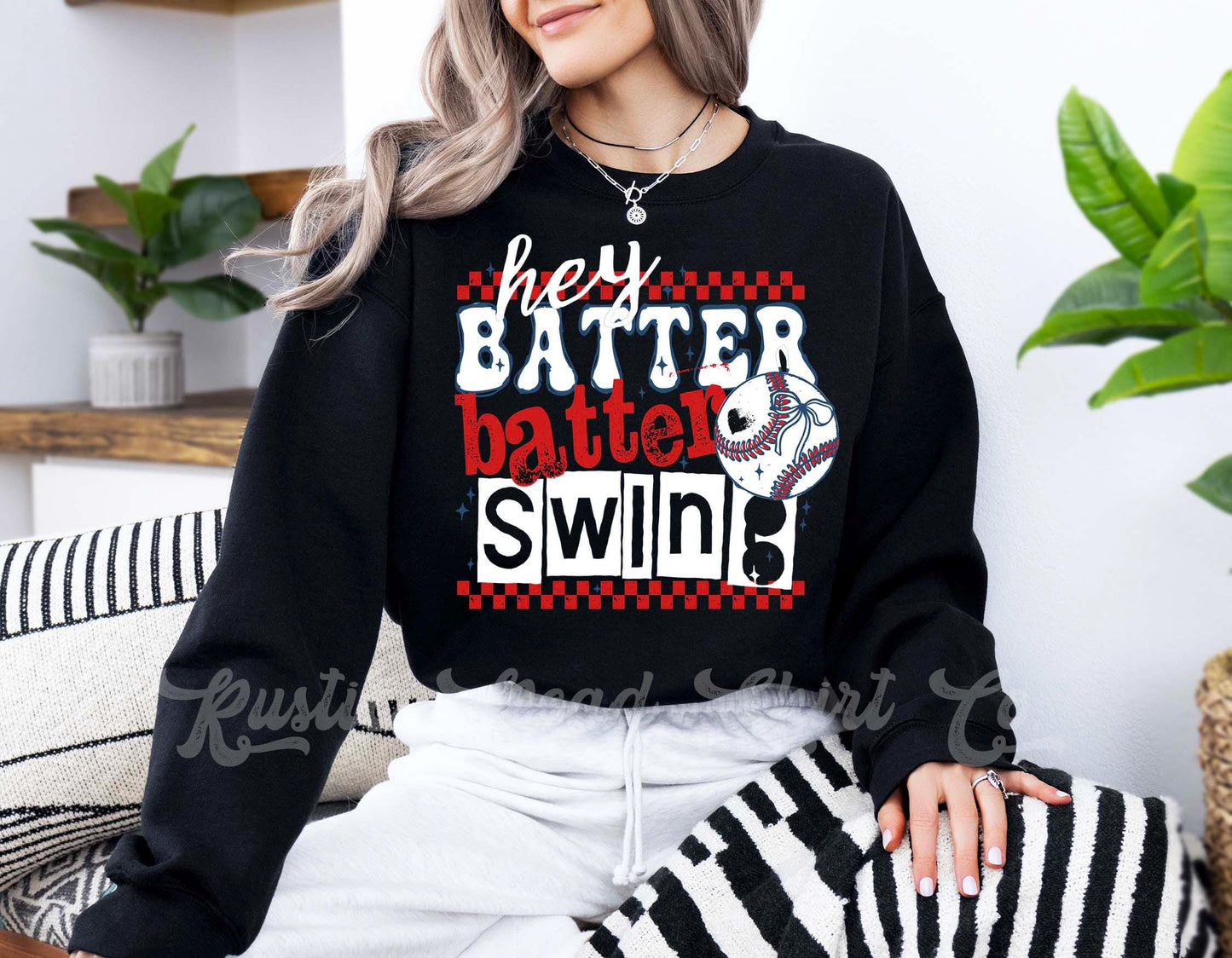 Baseball Mom Sweatshirt, Hey Batter Batter Sweatshirt, Baseball Mama Hoodie, Baseball Sister Sweatshirt