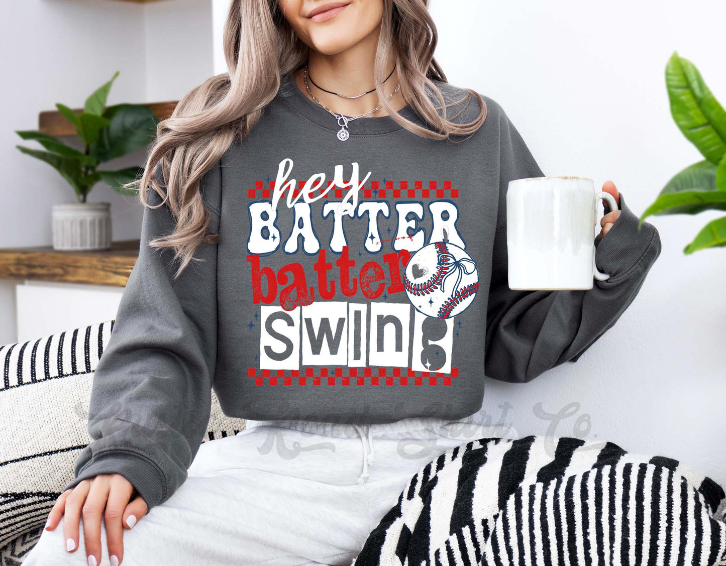 Baseball Mom Sweatshirt, Hey Batter Batter Sweatshirt, Baseball Mama Hoodie, Baseball Sister Sweatshirt