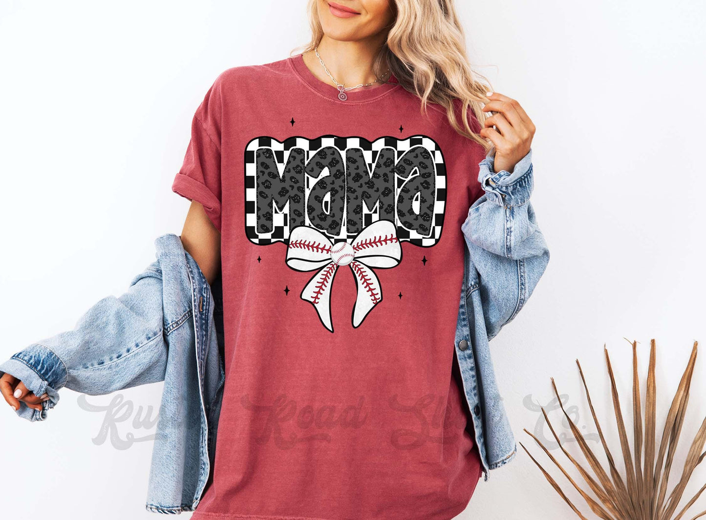 Baseball Mama Shirt, Comfort Colors™ Shirt, Baseball Mom Shirt, Baseball Sister Shirt, Coquette Baseball Tshirt