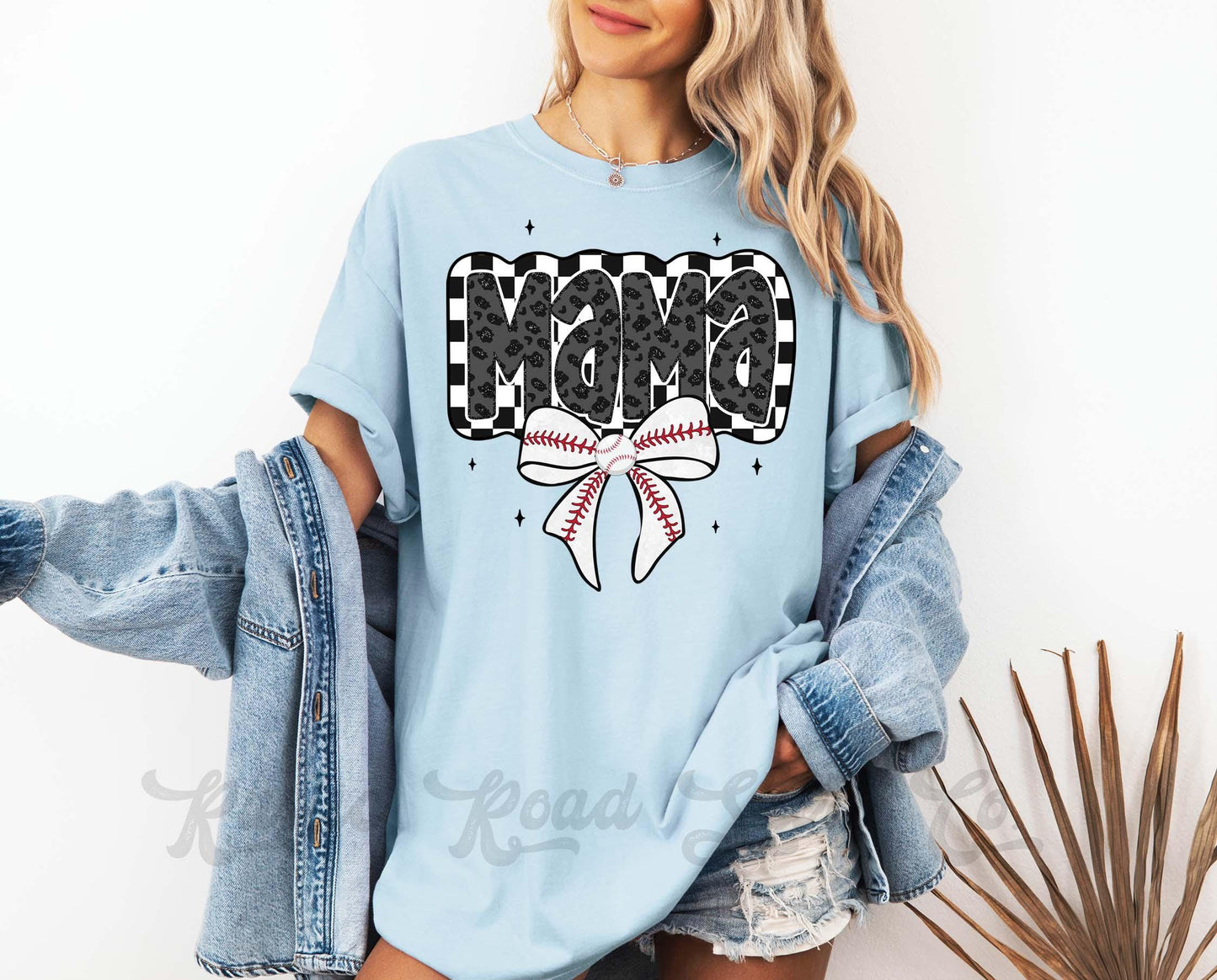 Baseball Mama Shirt, Comfort Colors™ Shirt, Baseball Mom Shirt, Baseball Sister Shirt, Coquette Baseball Tshirt