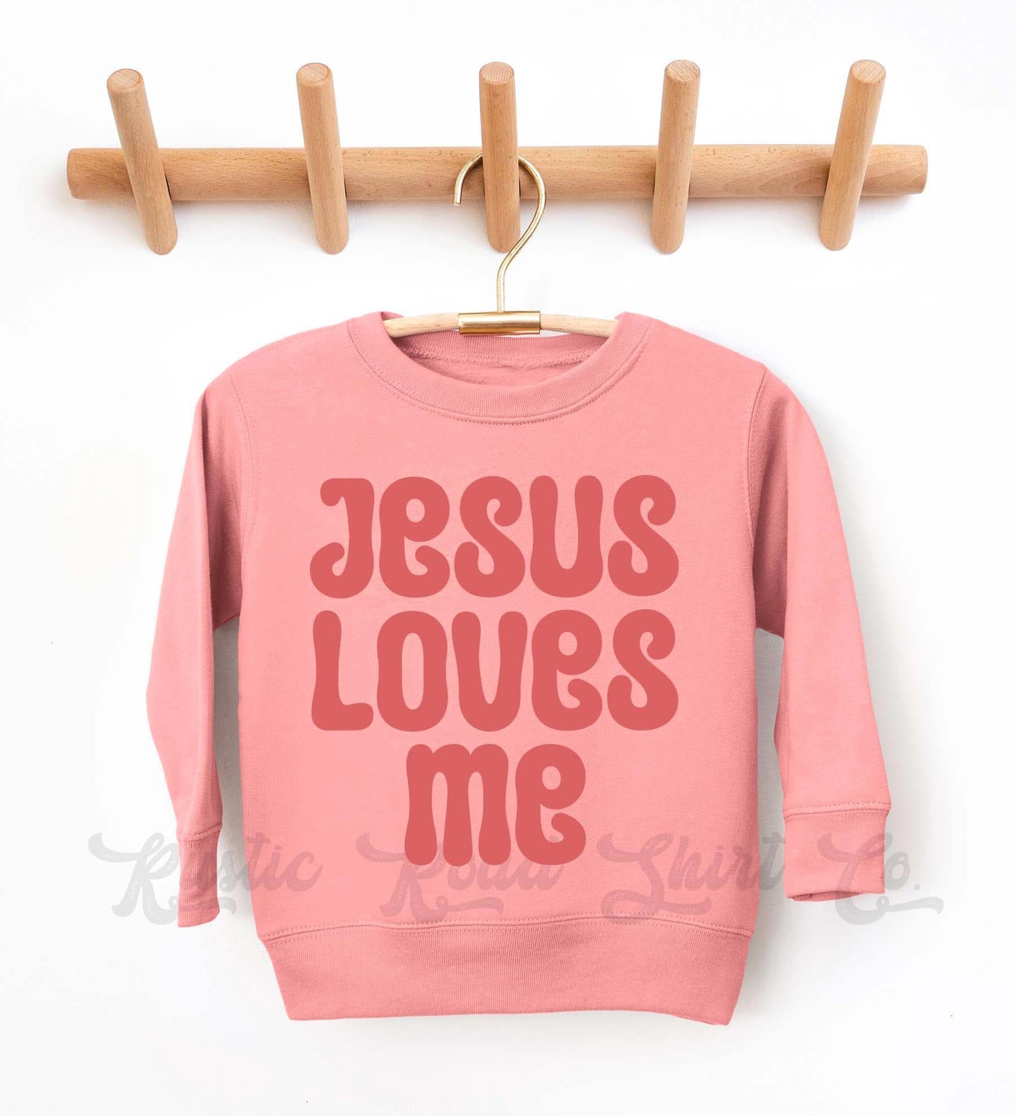 Girls Easter Sweatshirt, Jesus Loves Me Sweatshirt, Toddler Easter Outfit, Girls Easter Shirt, Boys Easter Shirt, Easter Basket Gift 86
