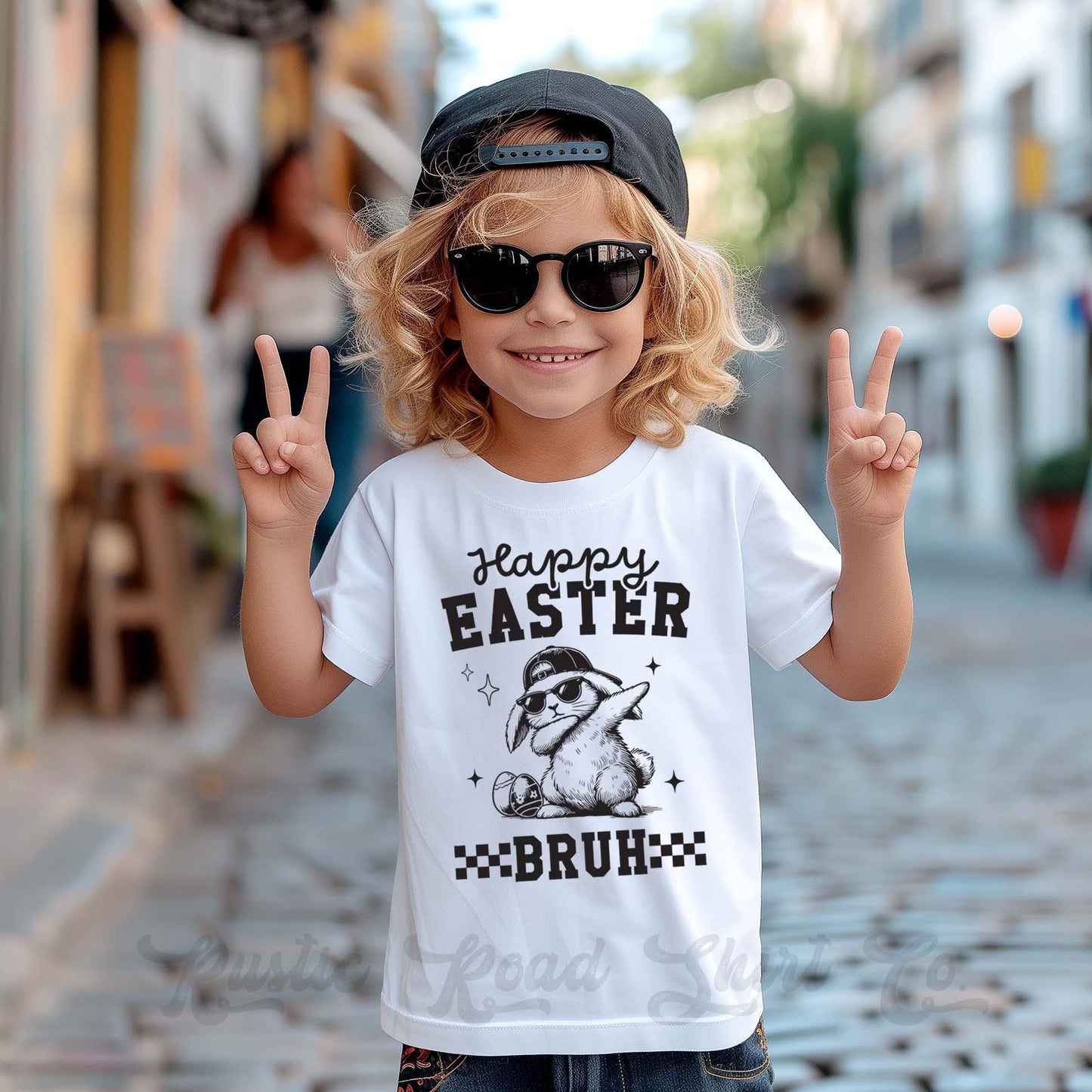 Boys Easter Shirt, Happy Easter Bruh Shirt, Toddler Easter Outfit, Easter Basket Gift 222