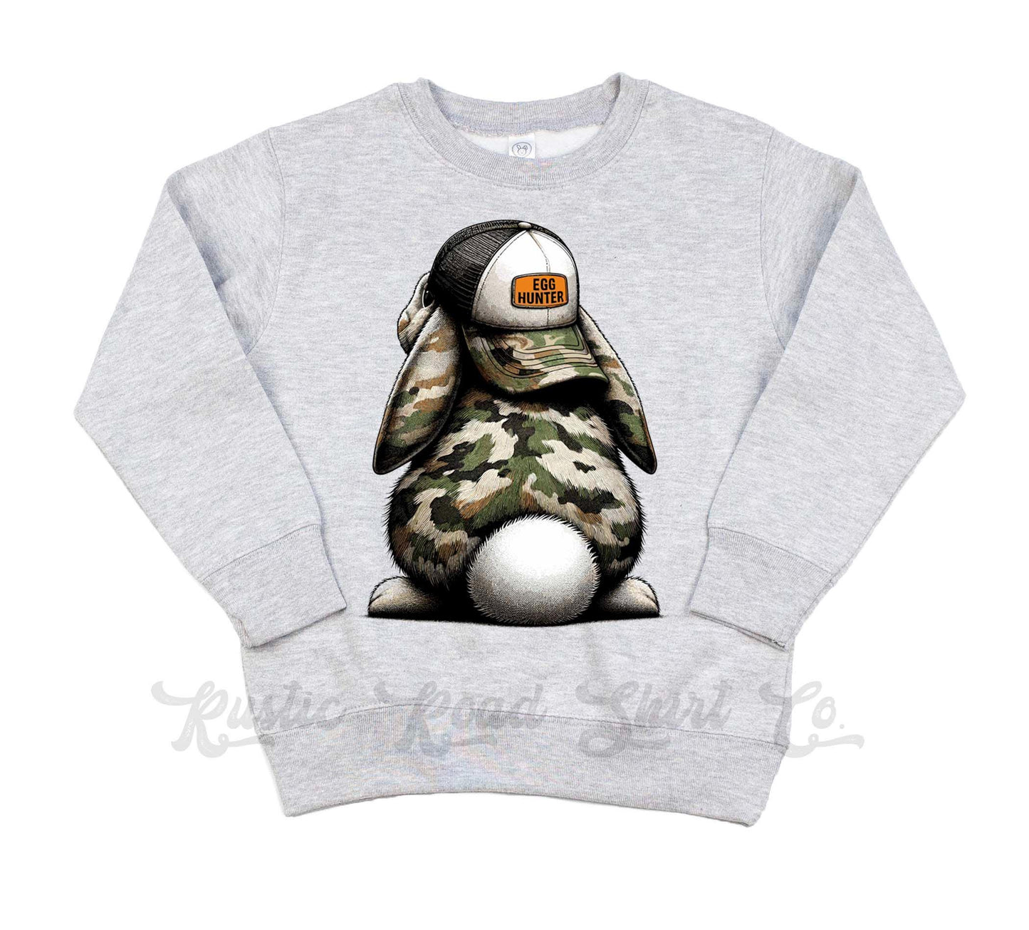 Easter Sweatshirt, Egg Hunter Sweatshirt, Boys Easter Sweater, Toddler Easter Outfit, Easter Basket Gift 55
