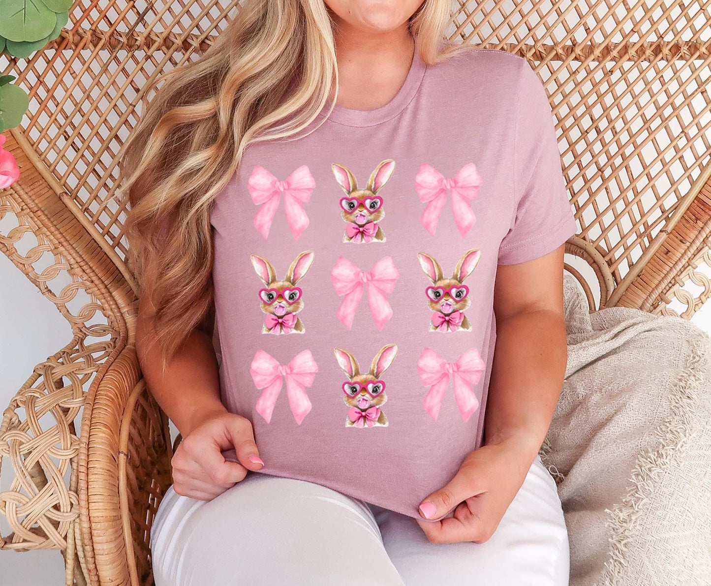 Easter Shirt, Coquette Easter T-Shirt, Women’s Easter Shirt, Easter Teacher Shirt, Family Easter Shirt 27
