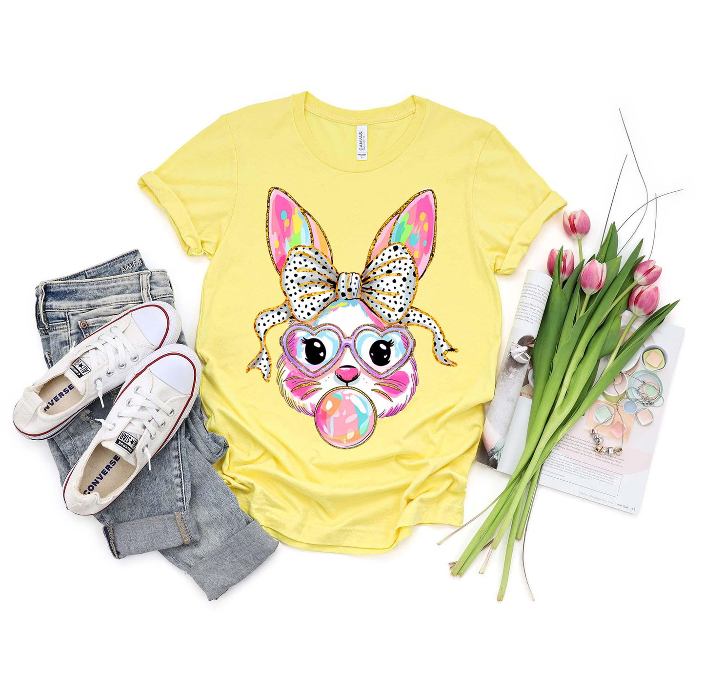 Easter Shirt, Easter Bunny T-Shirt, Women’s Easter Shirt, Easter Teacher Shirt, Family Easter Shirt 116