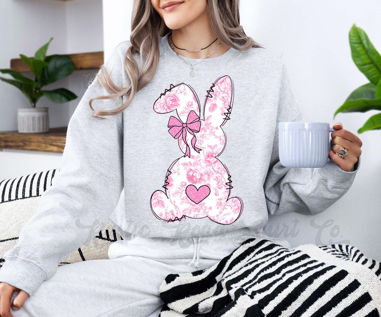Easter Sweatshirt, Easter Bunny Sweatshirt, Women’s Easter Sweater, Easter Teacher Sweatshirt, 179