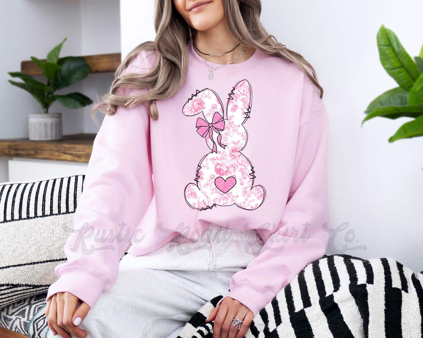 Easter Sweatshirt, Easter Bunny Sweatshirt, Women’s Easter Sweater, Easter Teacher Sweatshirt, 179