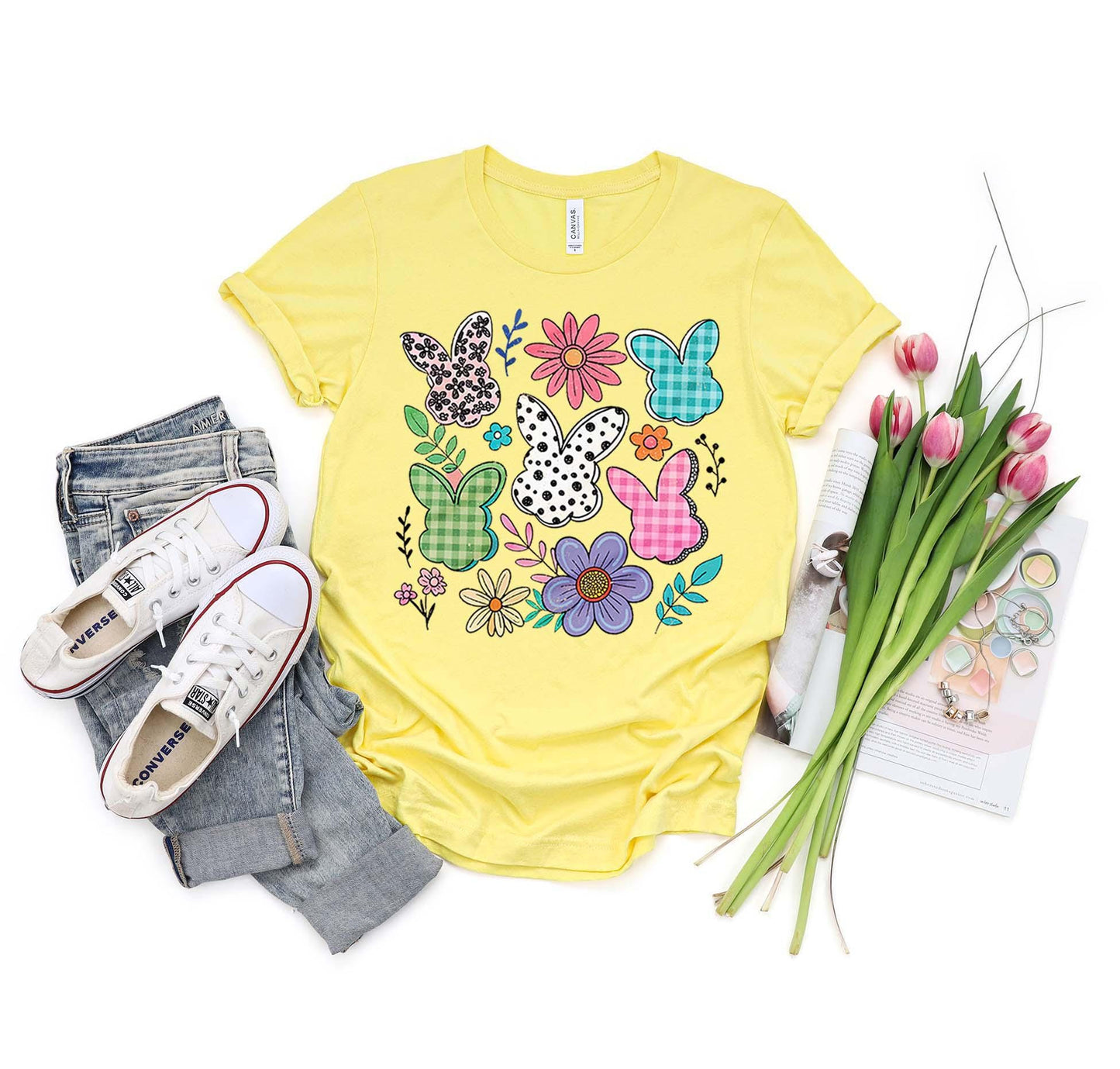 Easter Shirt, Easter Bunny T-Shirt, Women’s Easter Shirt, Easter Teacher Shirt, Family Easter Shirt 36