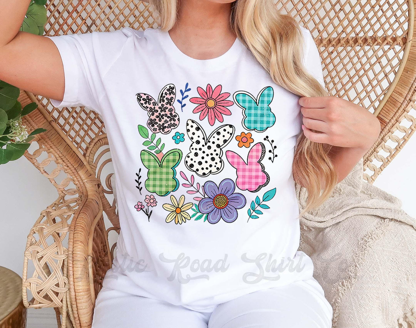 Easter Shirt, Easter Bunny T-Shirt, Women’s Easter Shirt, Easter Teacher Shirt, Family Easter Shirt 36